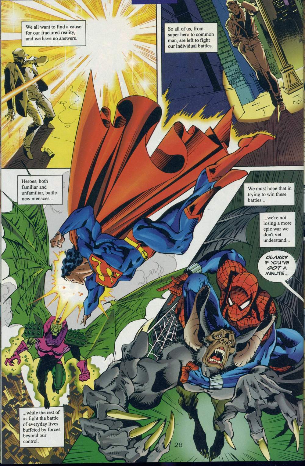 Read online DC Versus Marvel/Marvel Versus DC comic -  Issue #1 - 30
