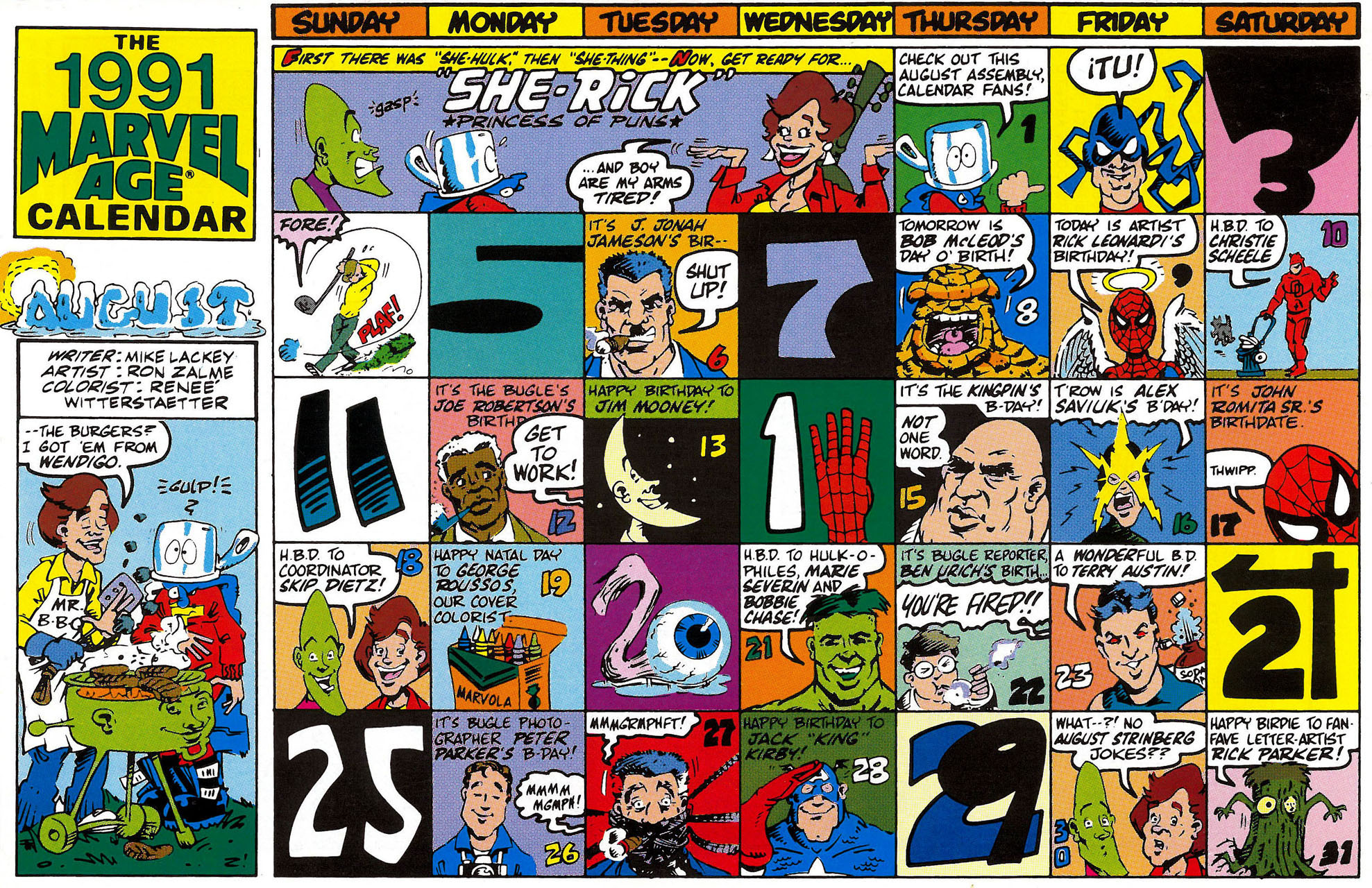 Read online Marvel Age comic -  Issue #104 - 35