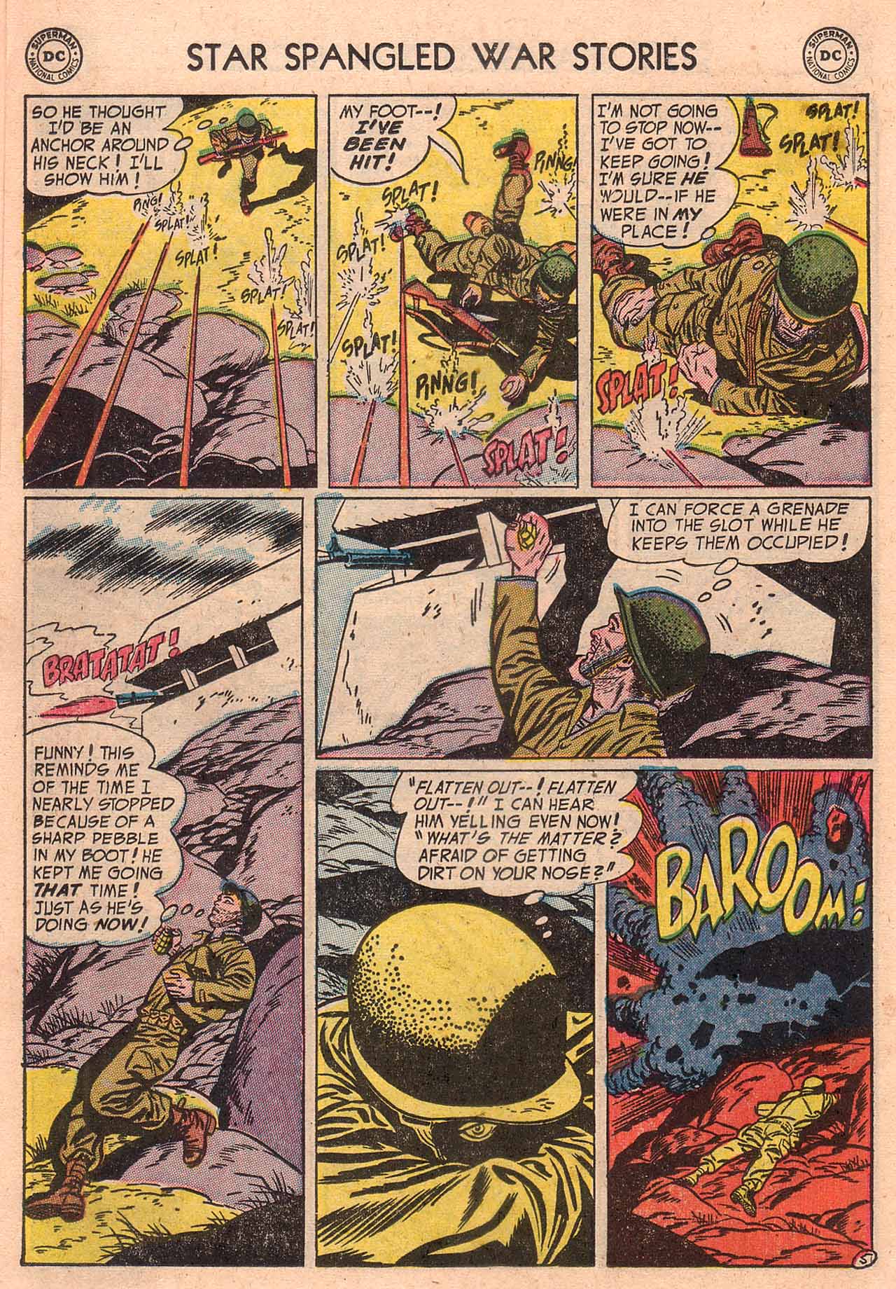 Read online Star Spangled War Stories (1952) comic -  Issue #17 - 22