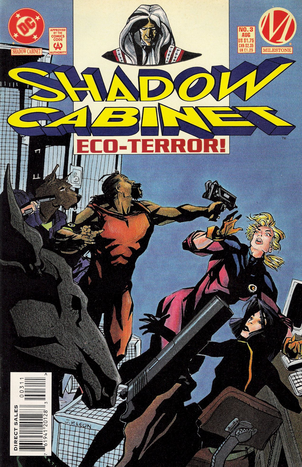 Read online Shadow Cabinet comic -  Issue #3 - 1