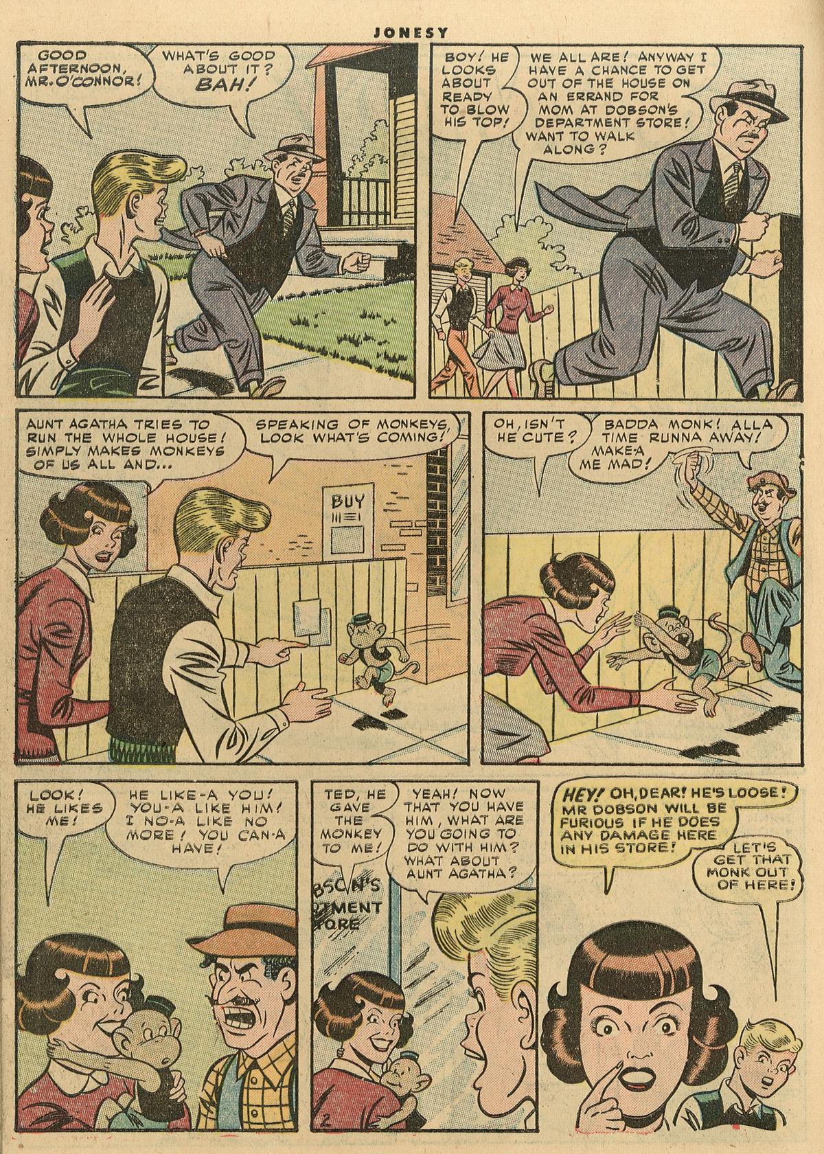 Read online Jonesy (1953) comic -  Issue #5 - 10