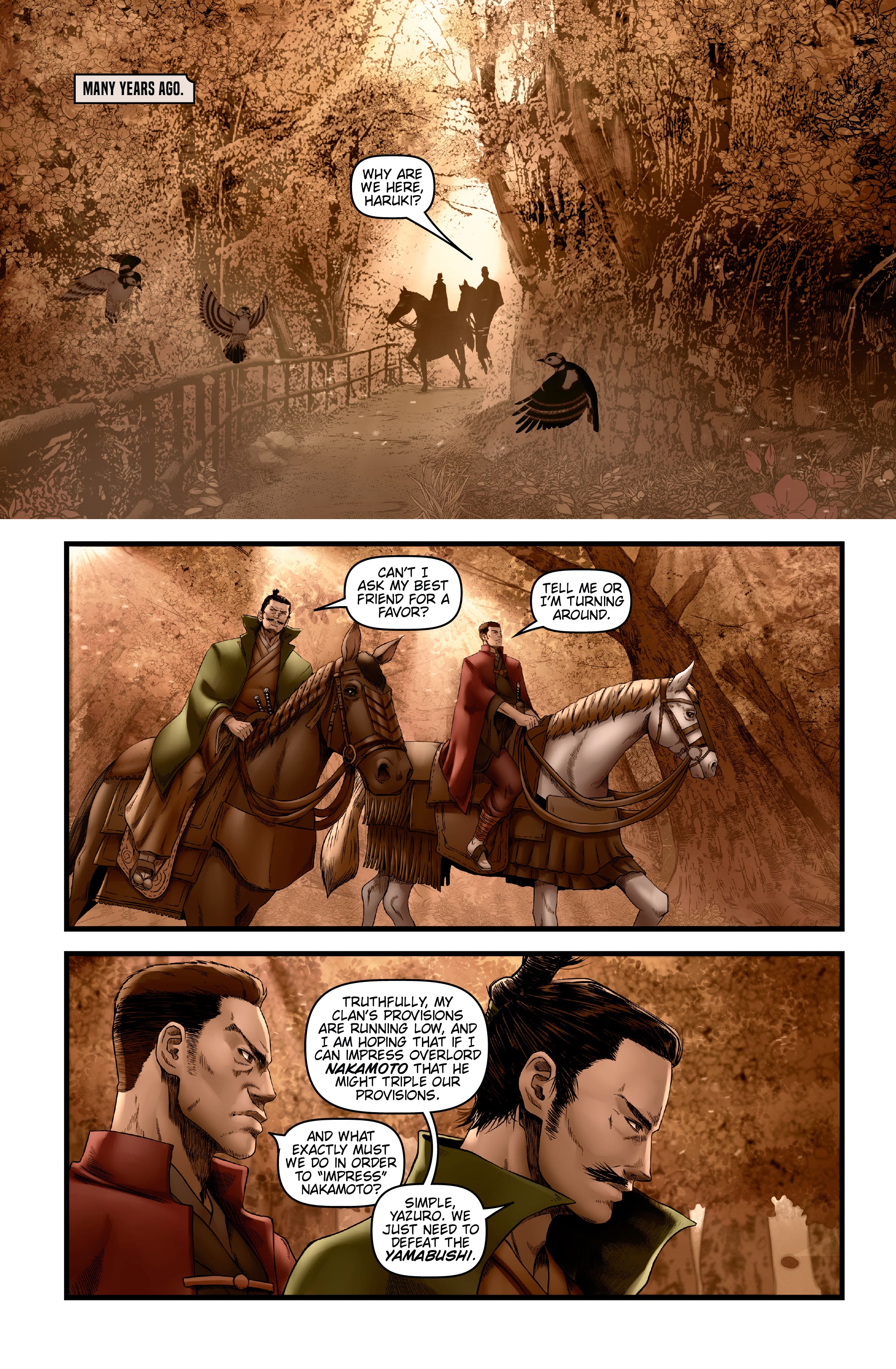Read online Honor and Curse comic -  Issue #7 - 3