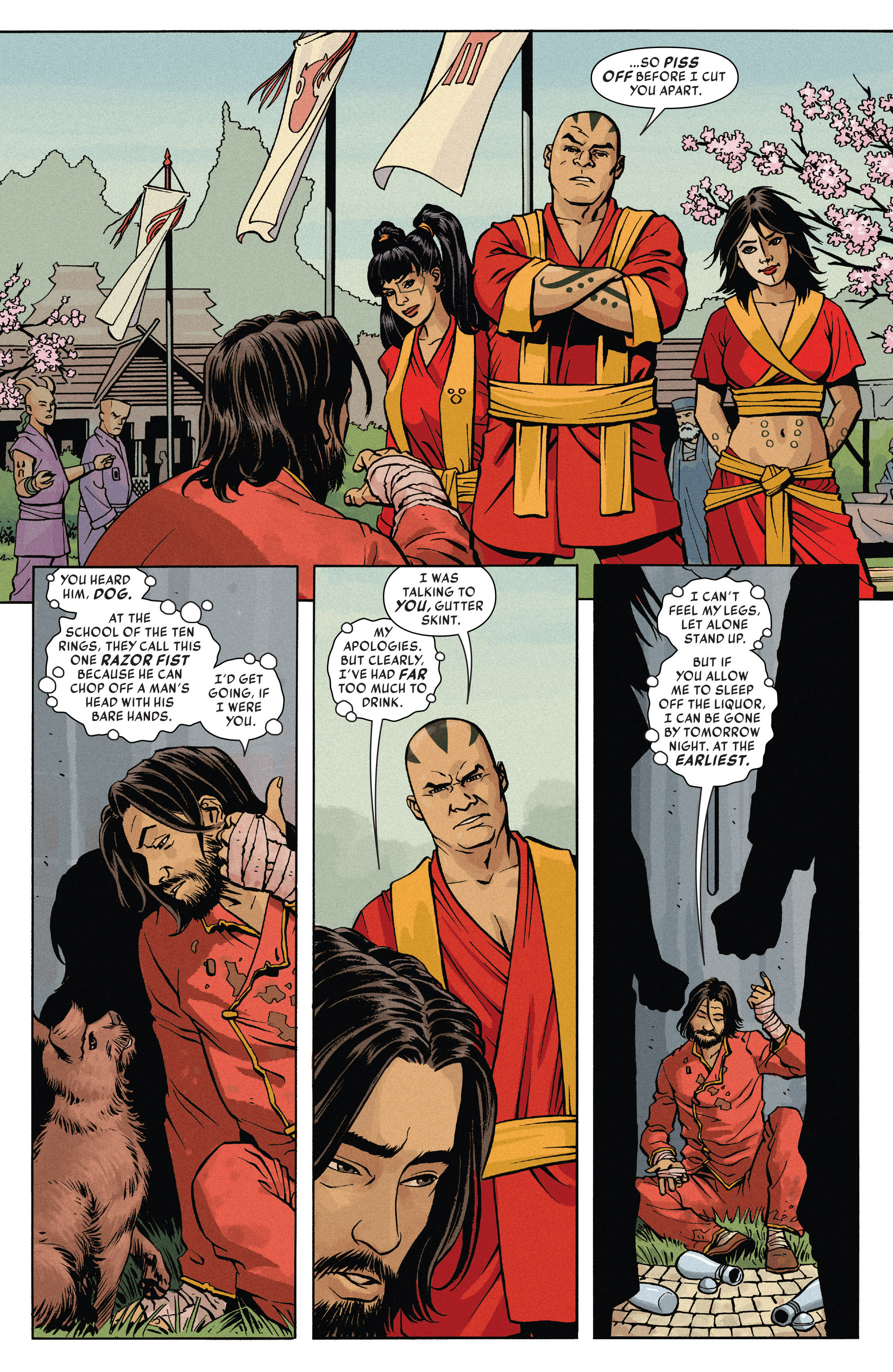 Read online Master of Kung Fu (2015) comic -  Issue #1 - 6