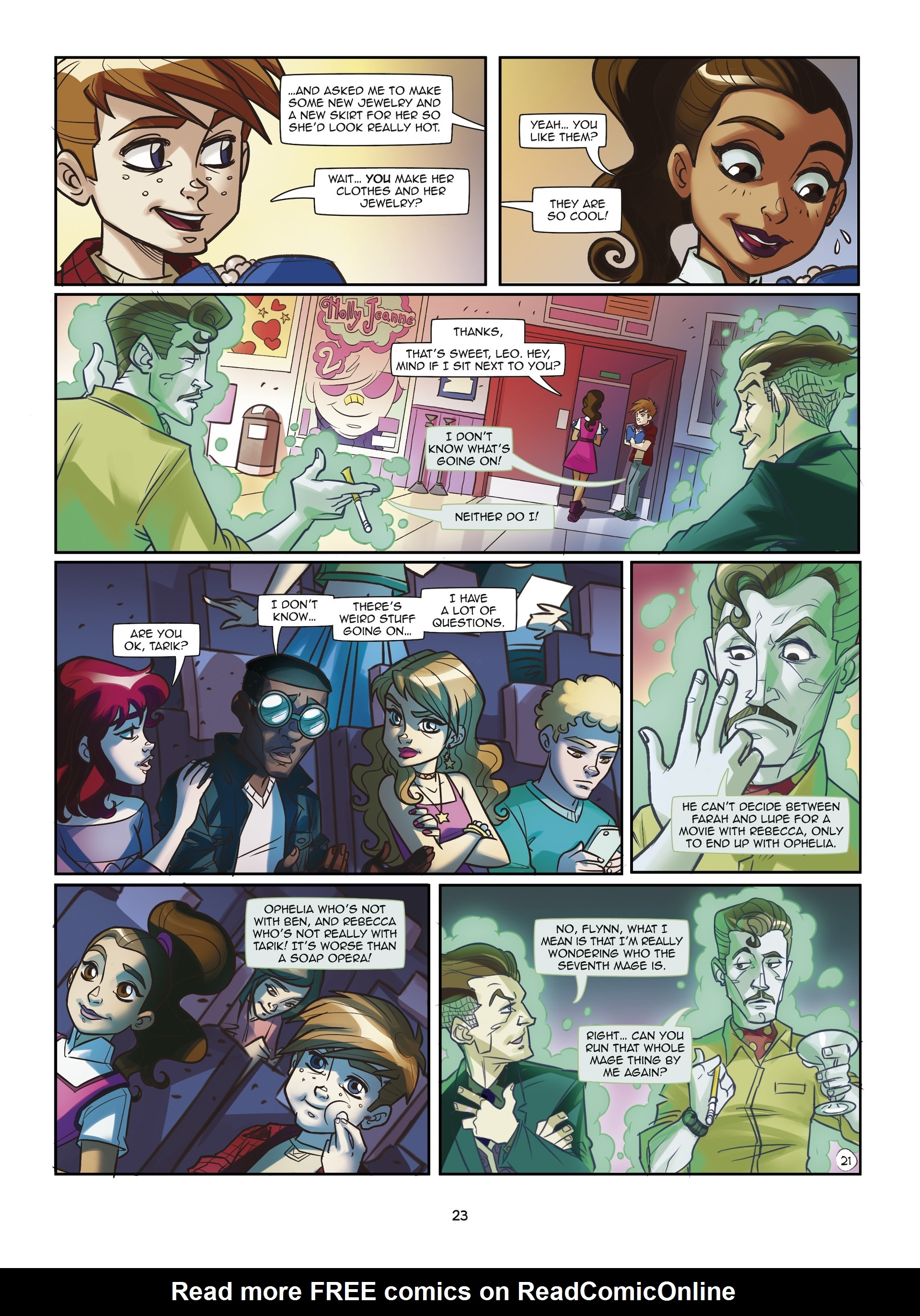 Read online Magic 7 comic -  Issue #3 - 24