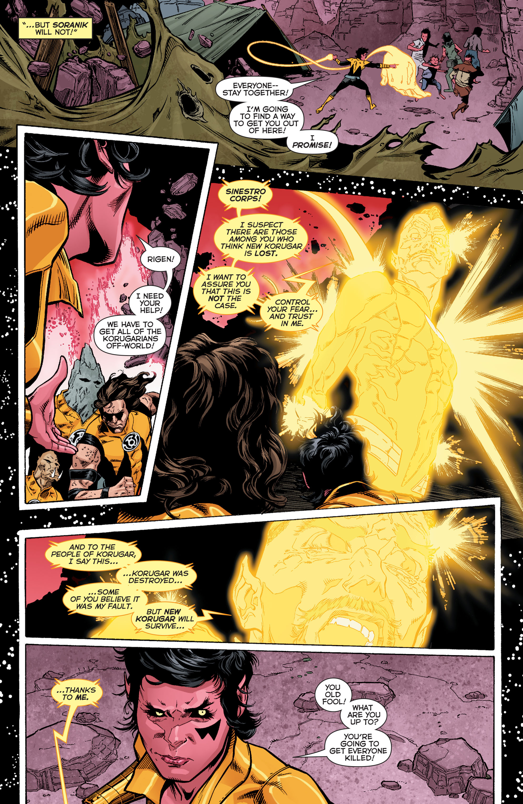 Read online Sinestro comic -  Issue #13 - 14