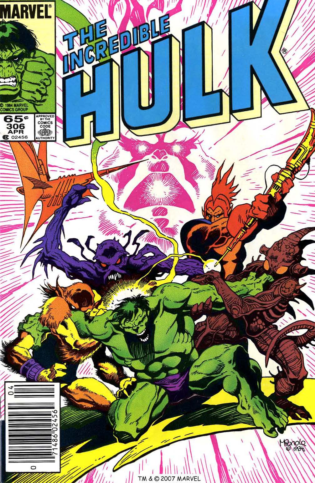 Read online The Incredible Hulk (1968) comic -  Issue #306 - 1