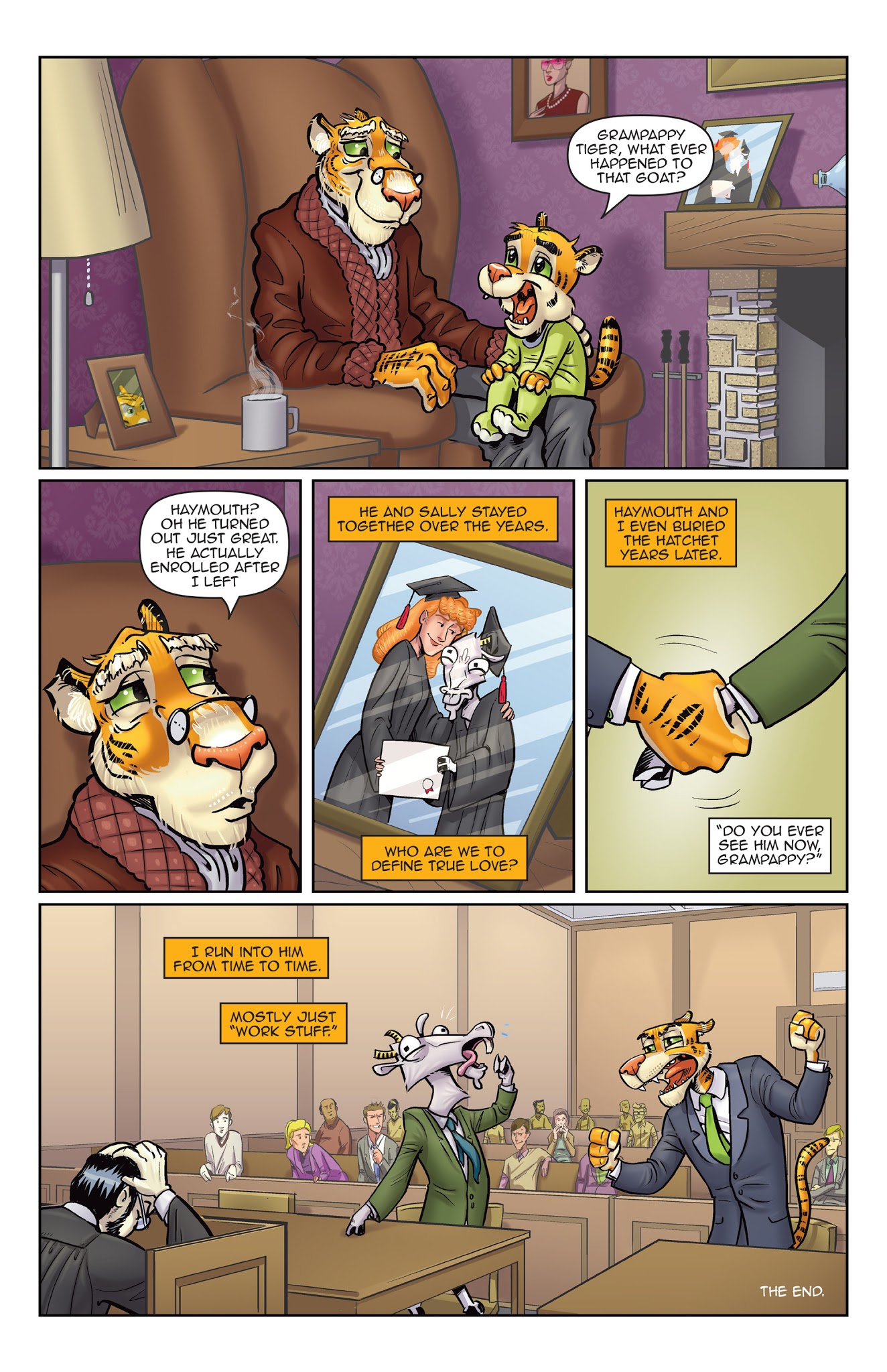Read online Tiger Lawyer comic -  Issue #3 - 16
