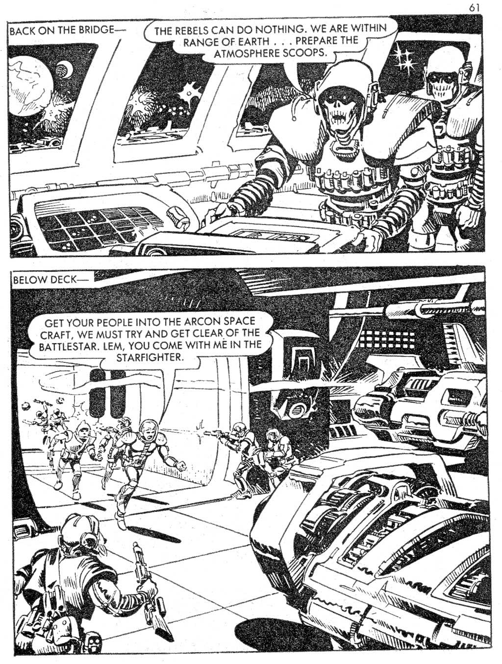 Read online Starblazer comic -  Issue #159 - 61