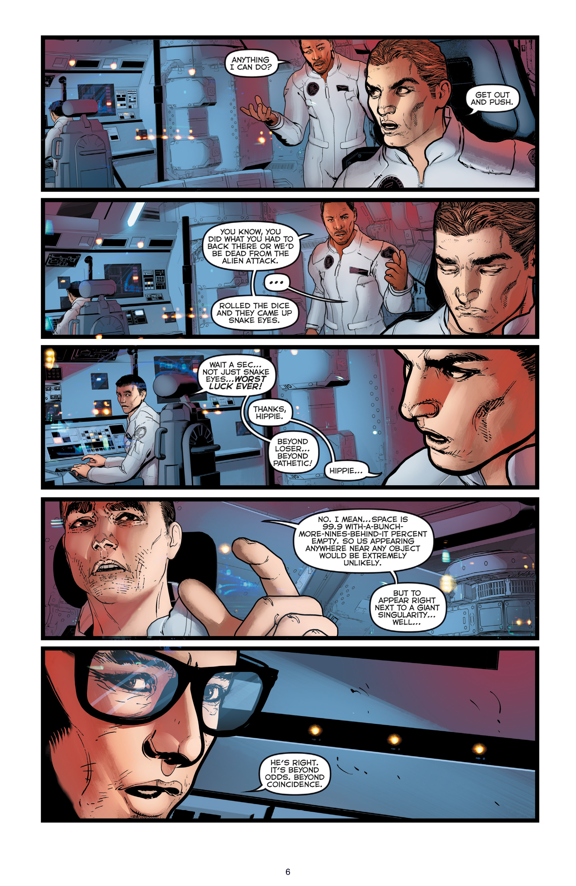 Read online Faster than Light comic -  Issue #10 - 8