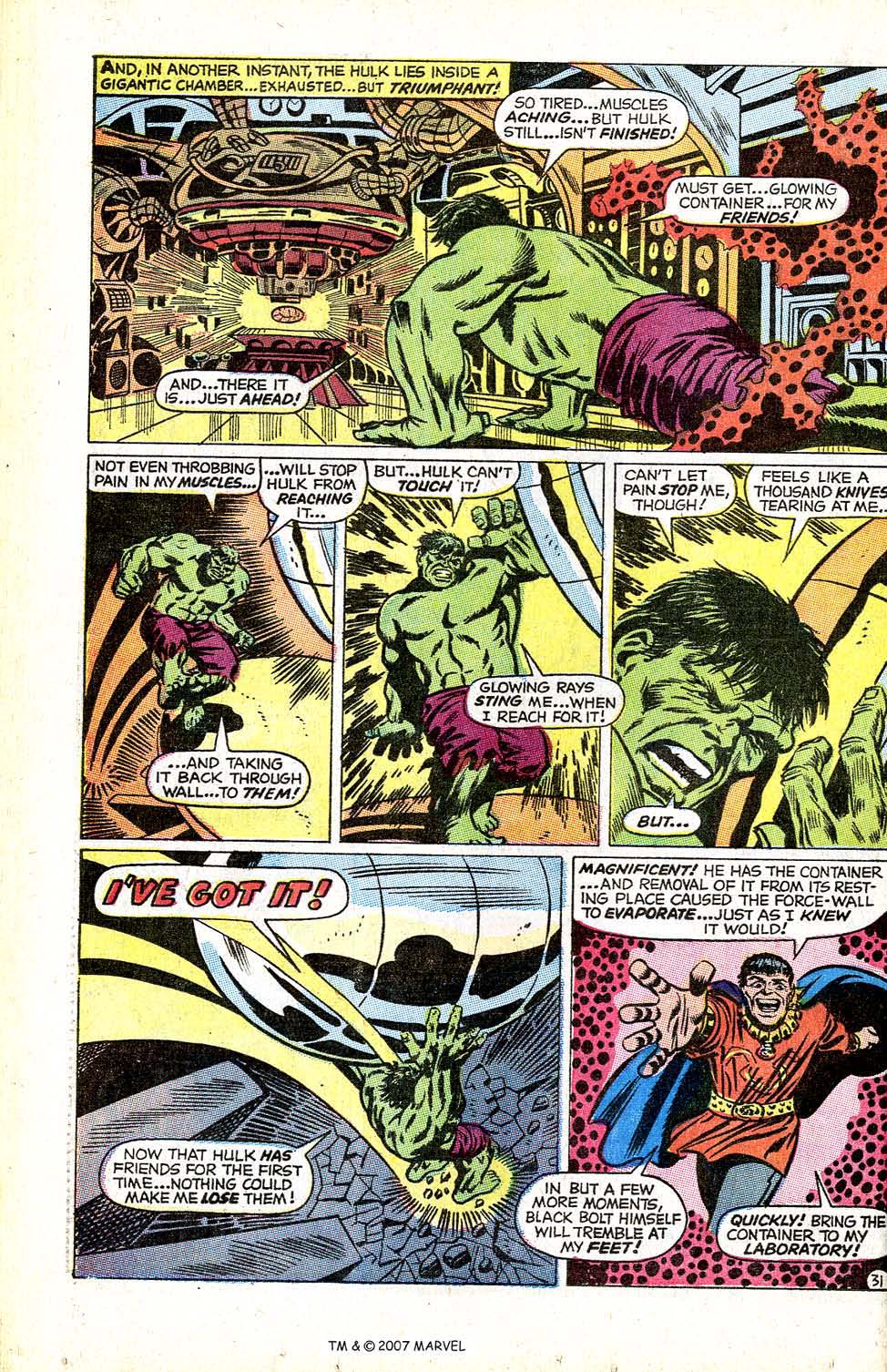 Read online The Incredible Hulk Annual comic -  Issue #1 - 38
