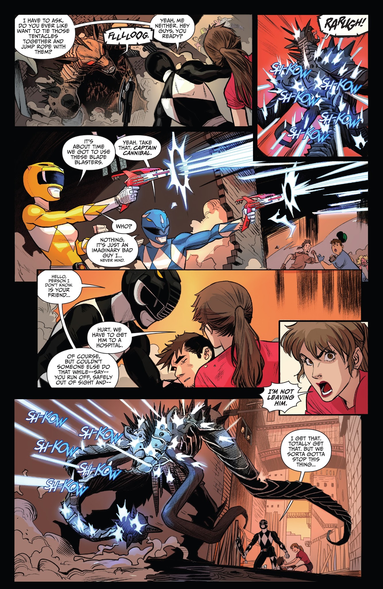 Read online Saban's Go Go Power Rangers comic -  Issue #4 - 6
