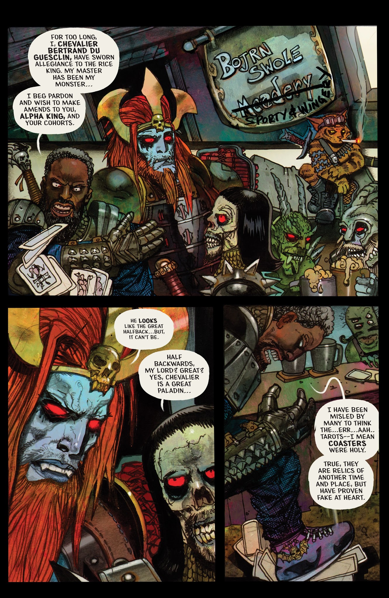 Read online 3 Floyds: Alpha King comic -  Issue #4 - 4