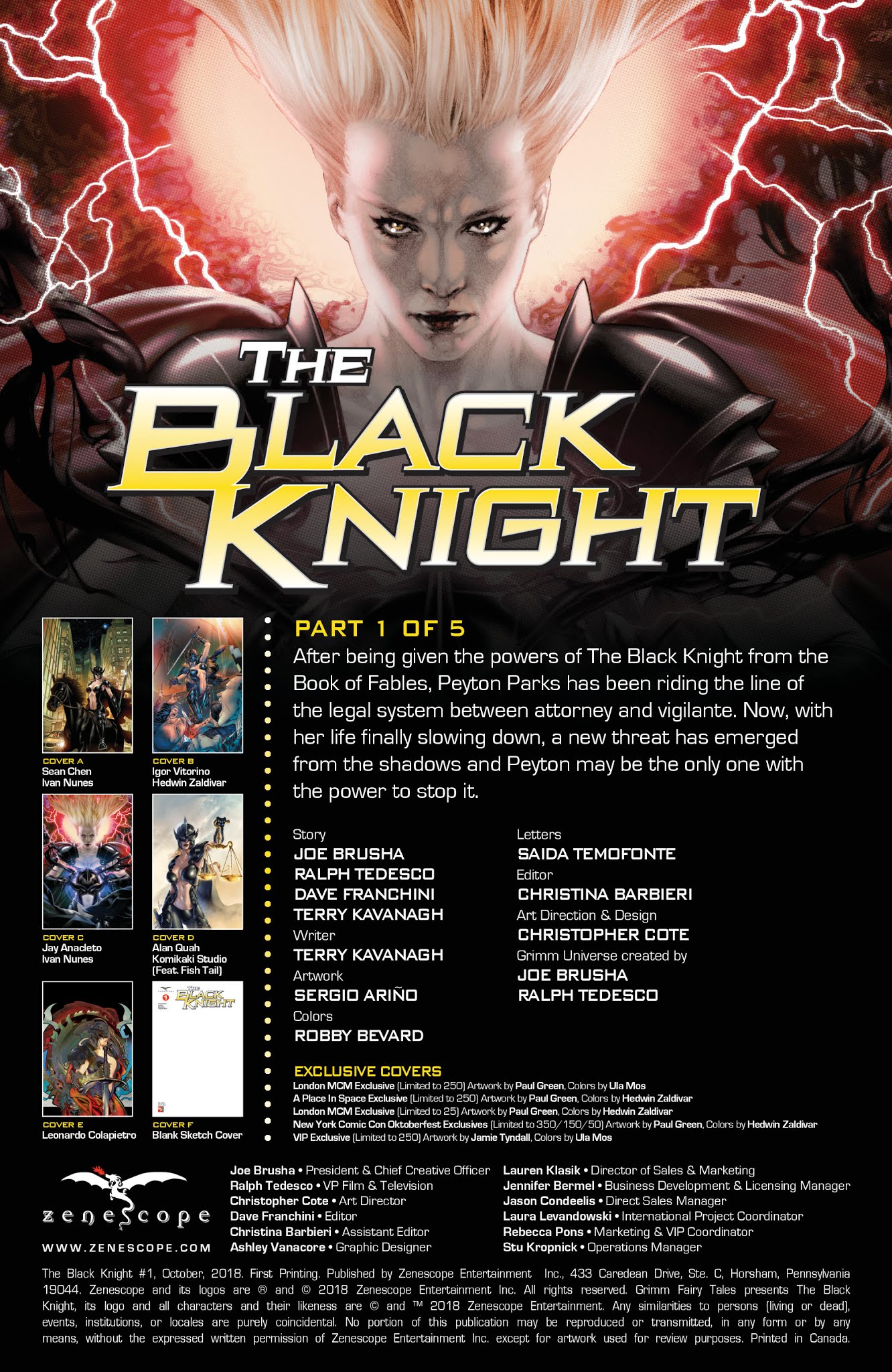 Read online The Black Knight comic -  Issue #1 - 2