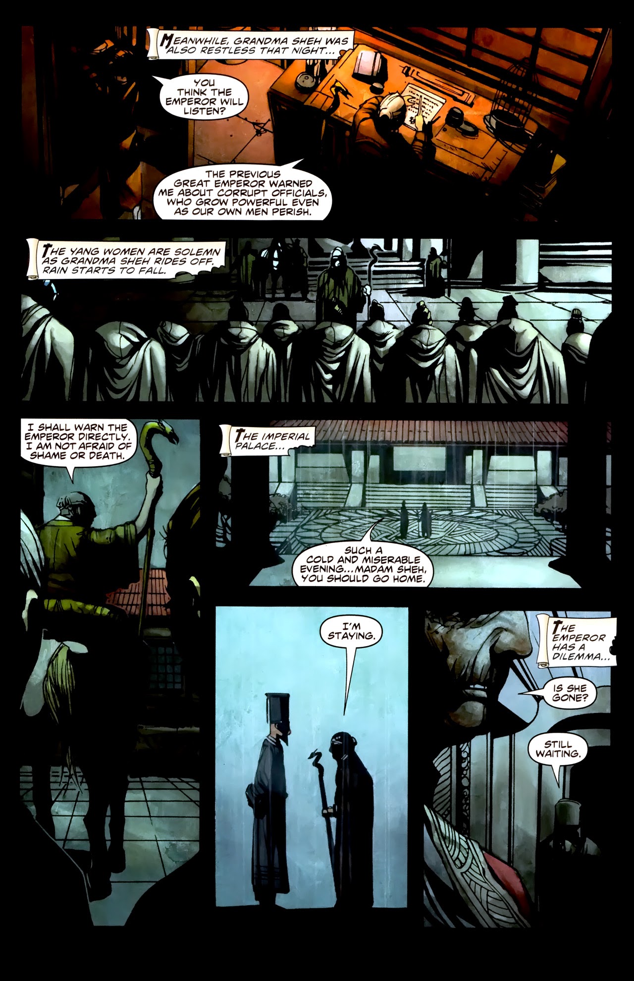 Read online Widow Warriors comic -  Issue #1 - 10