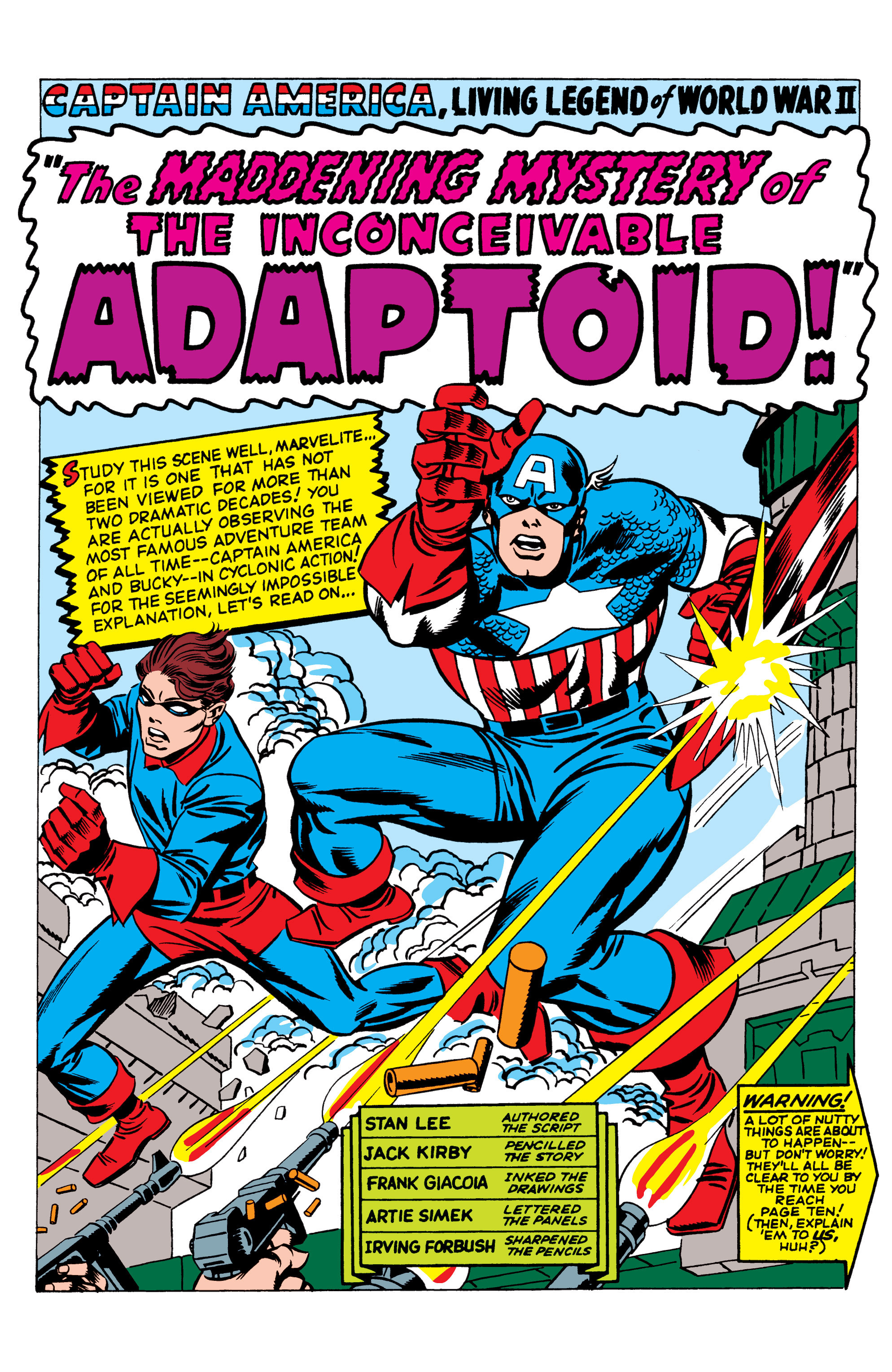 Read online Marvel Masterworks: Captain America comic -  Issue # TPB 2 (Part 1) - 7