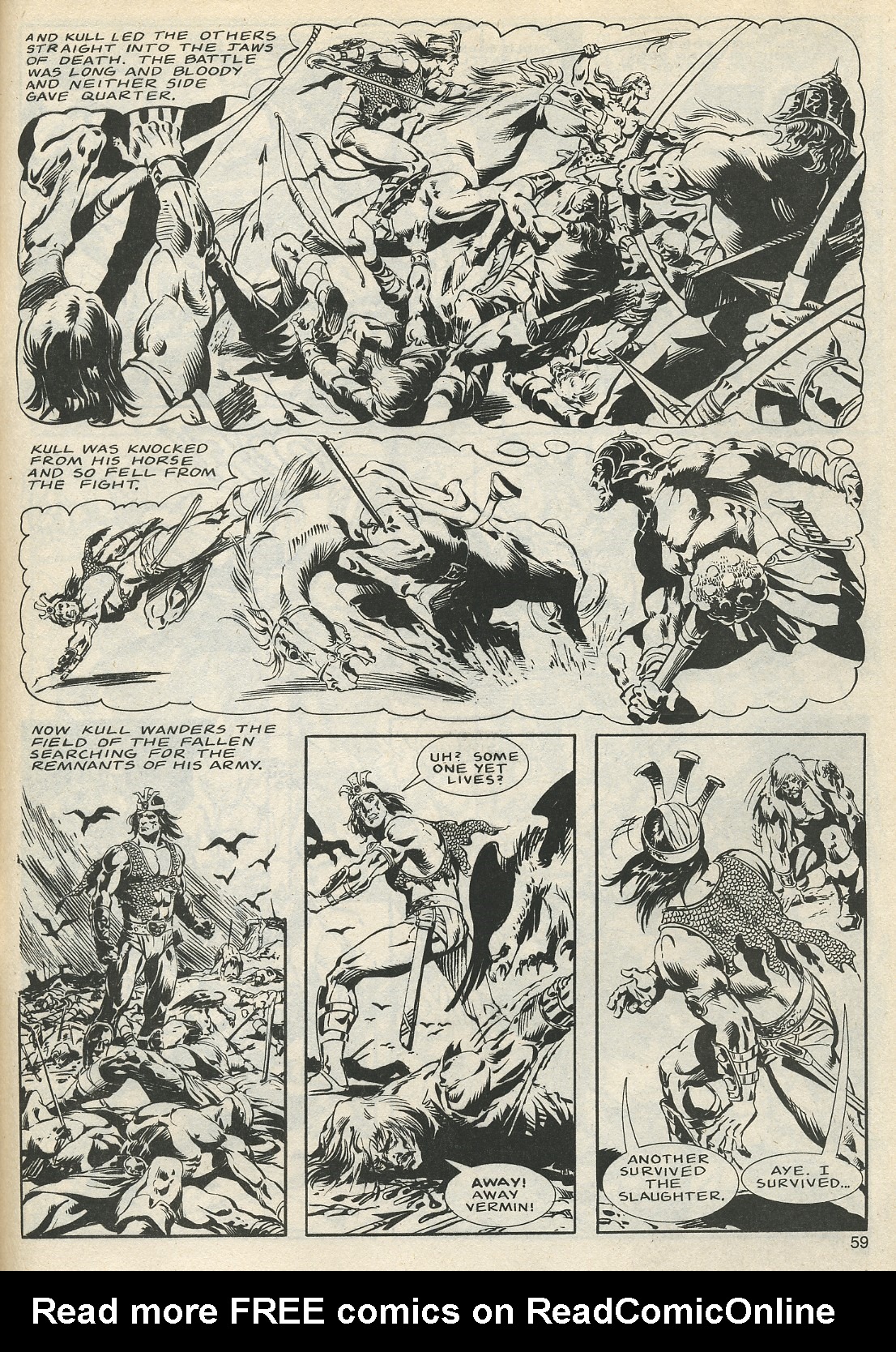 Read online The Savage Sword Of Conan comic -  Issue #127 - 59