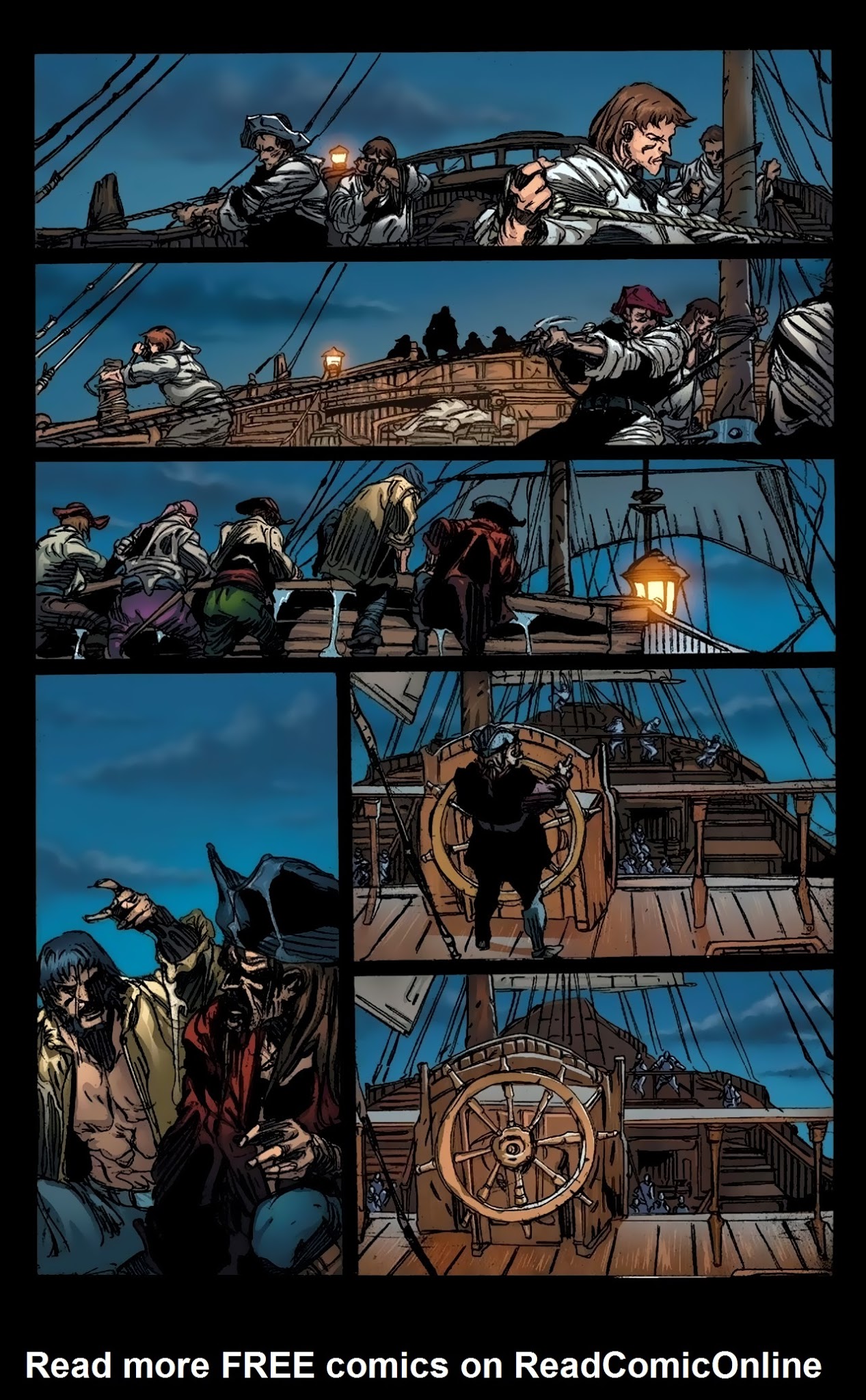 Read online Blackbeard: Legend of the Pyrate King comic -  Issue #3 - 7