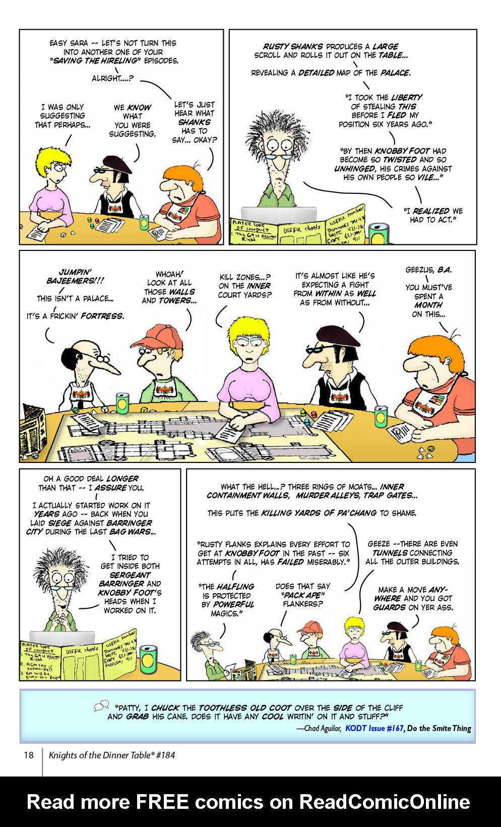 Read online Knights of the Dinner Table comic -  Issue #184 - 20