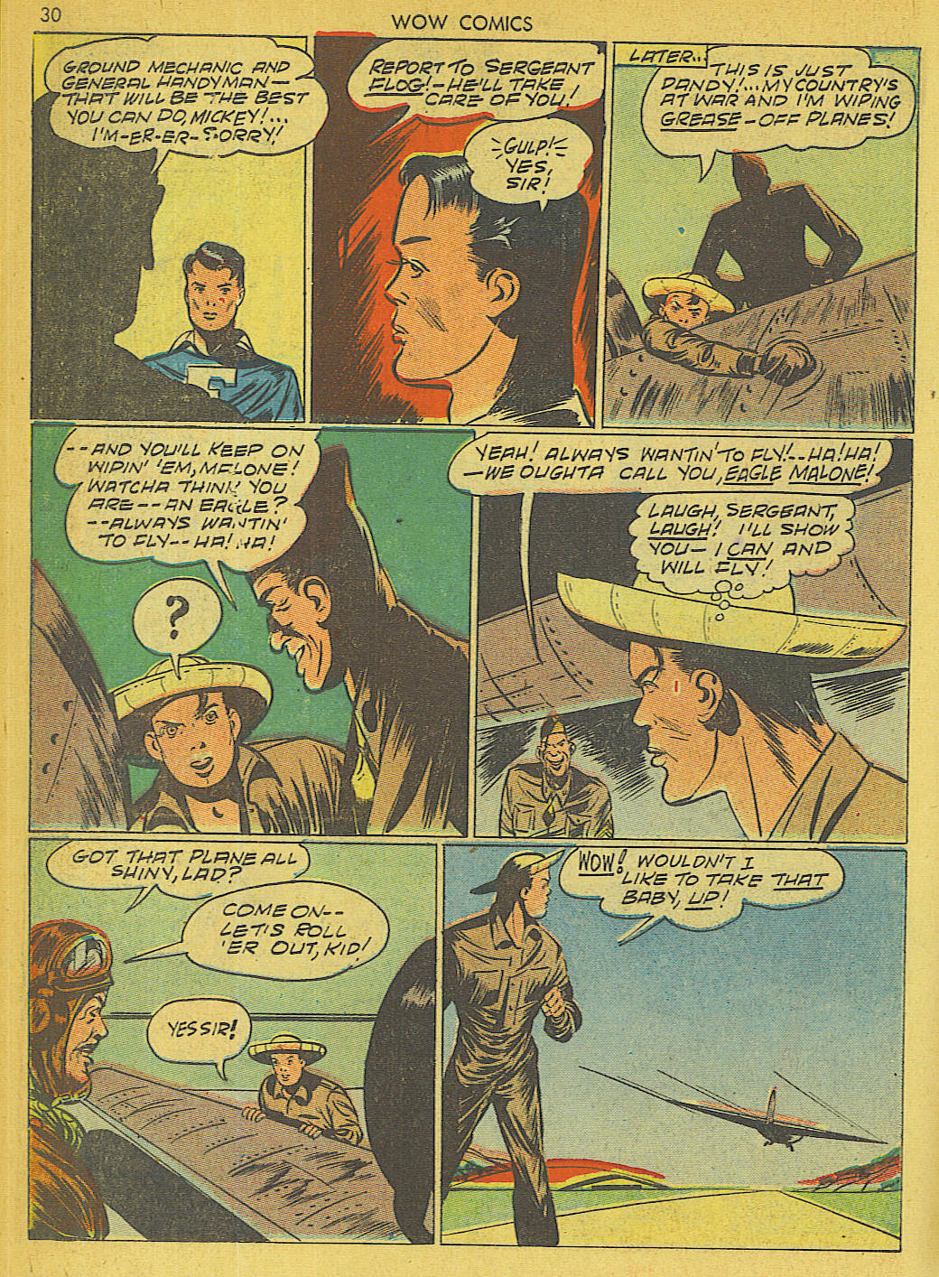 Read online Wow Comics comic -  Issue #6 - 30