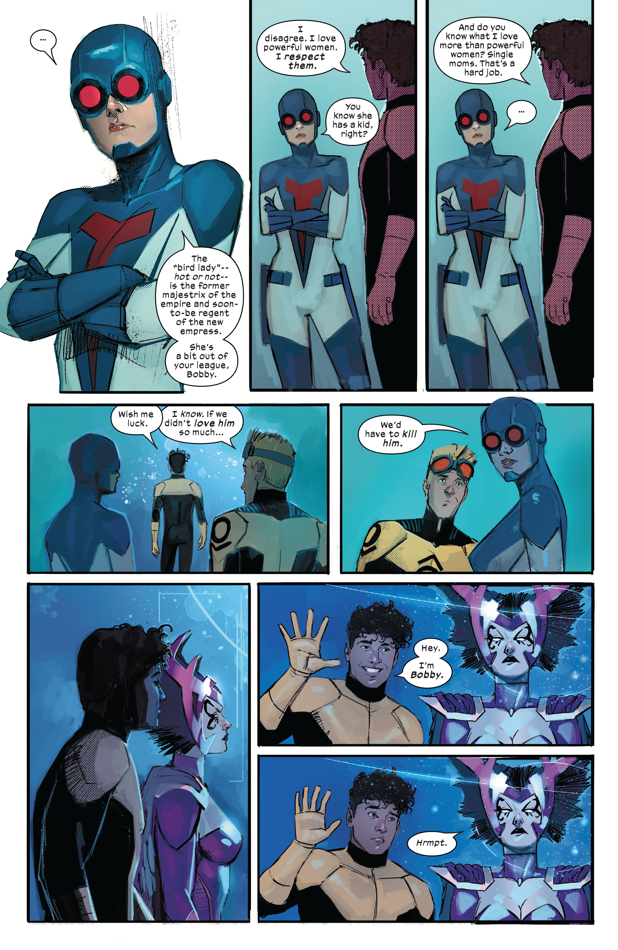 Read online New Mutants (2019) comic -  Issue # _TPB New Mutants by Jonathan Hickman - 76