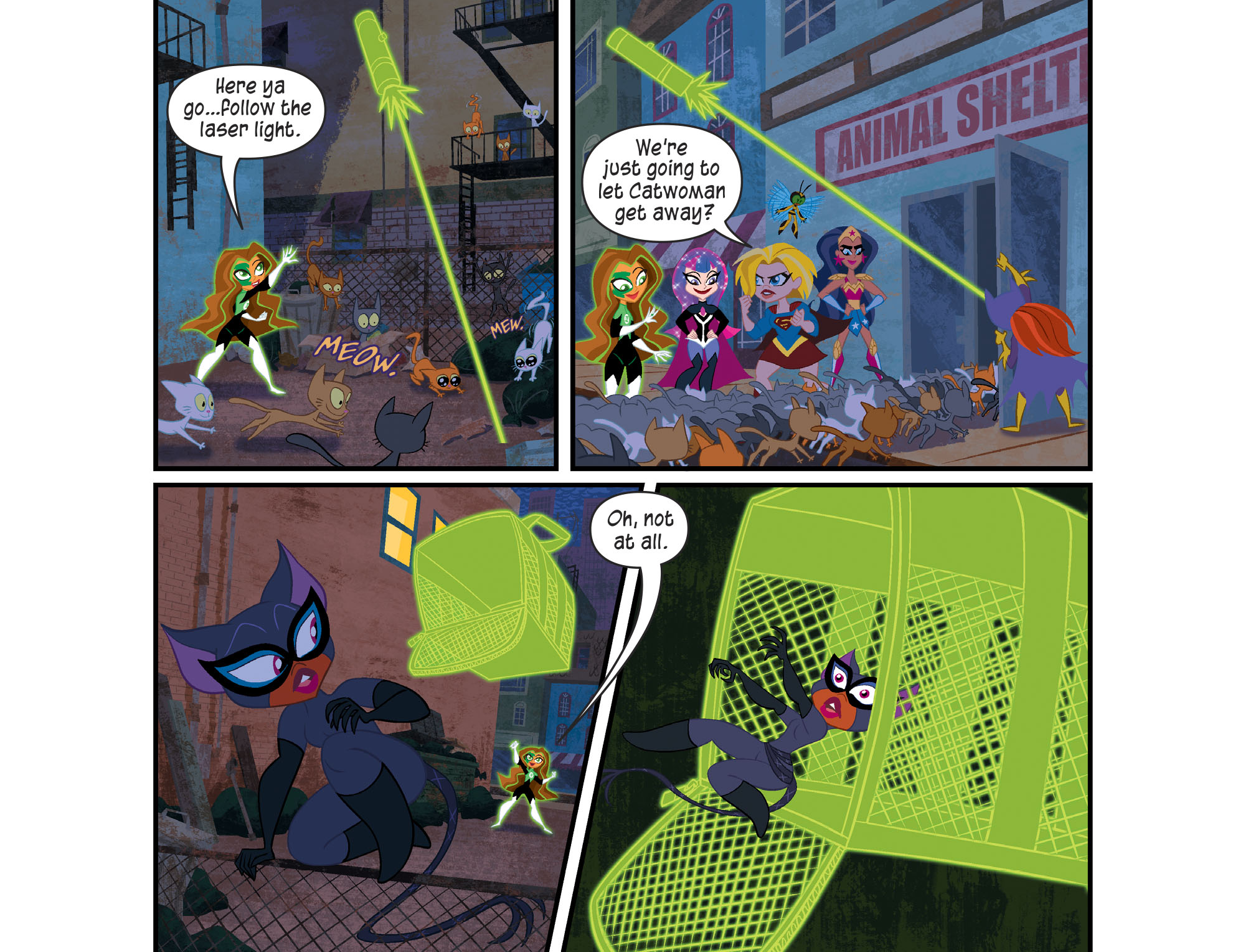 Read online DC Super Hero Girls: Weird Science comic -  Issue #8 - 22