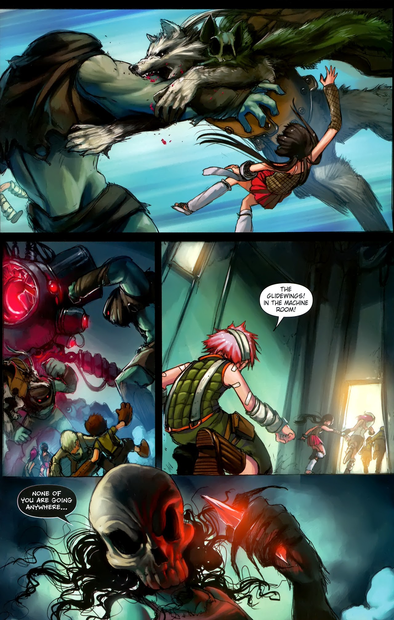 Read online Sky Pirates Of Neo Terra comic -  Issue #5 - 21