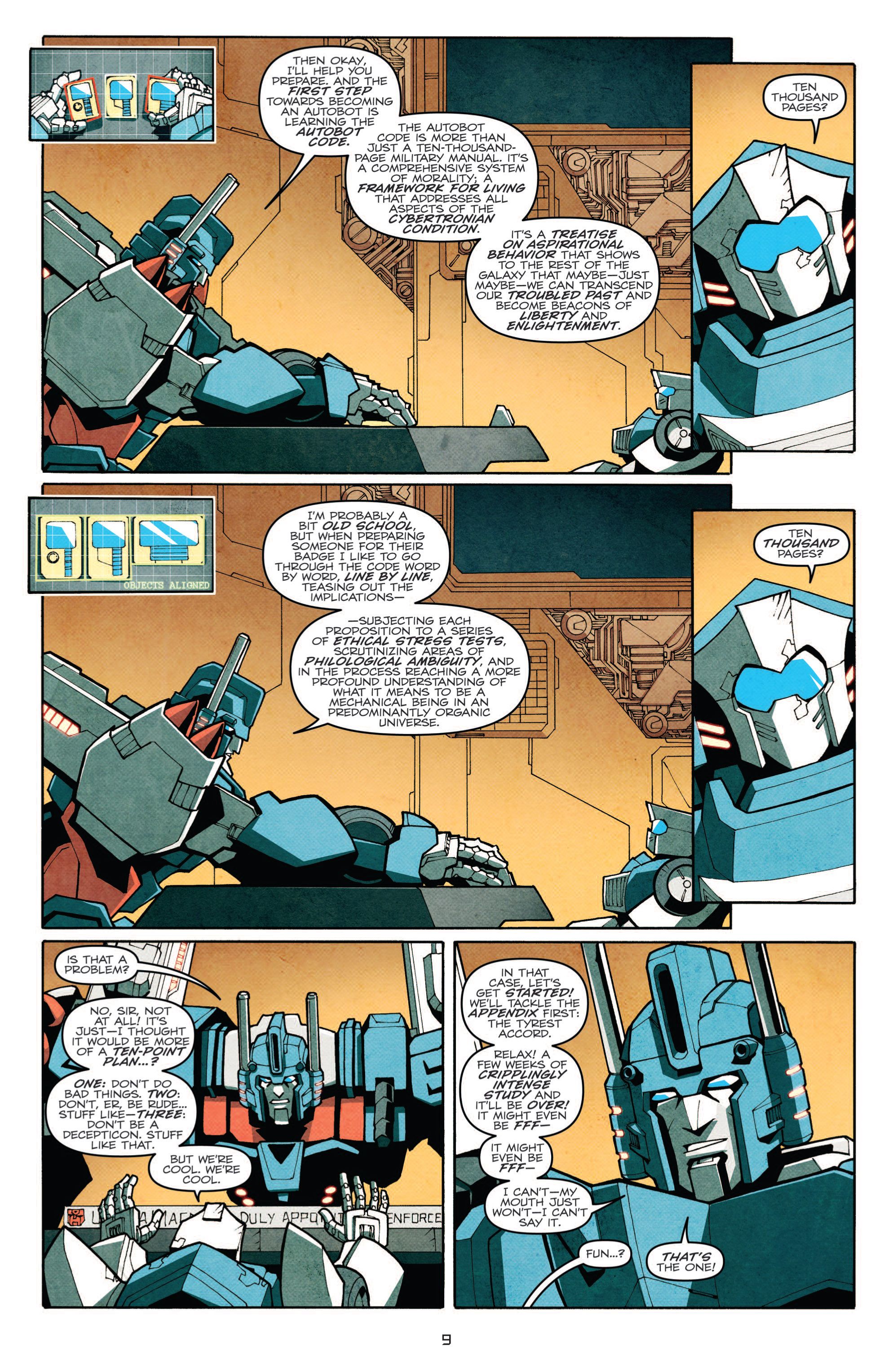 Read online The Transformers: More Than Meets The Eye comic -  Issue #5 - 11
