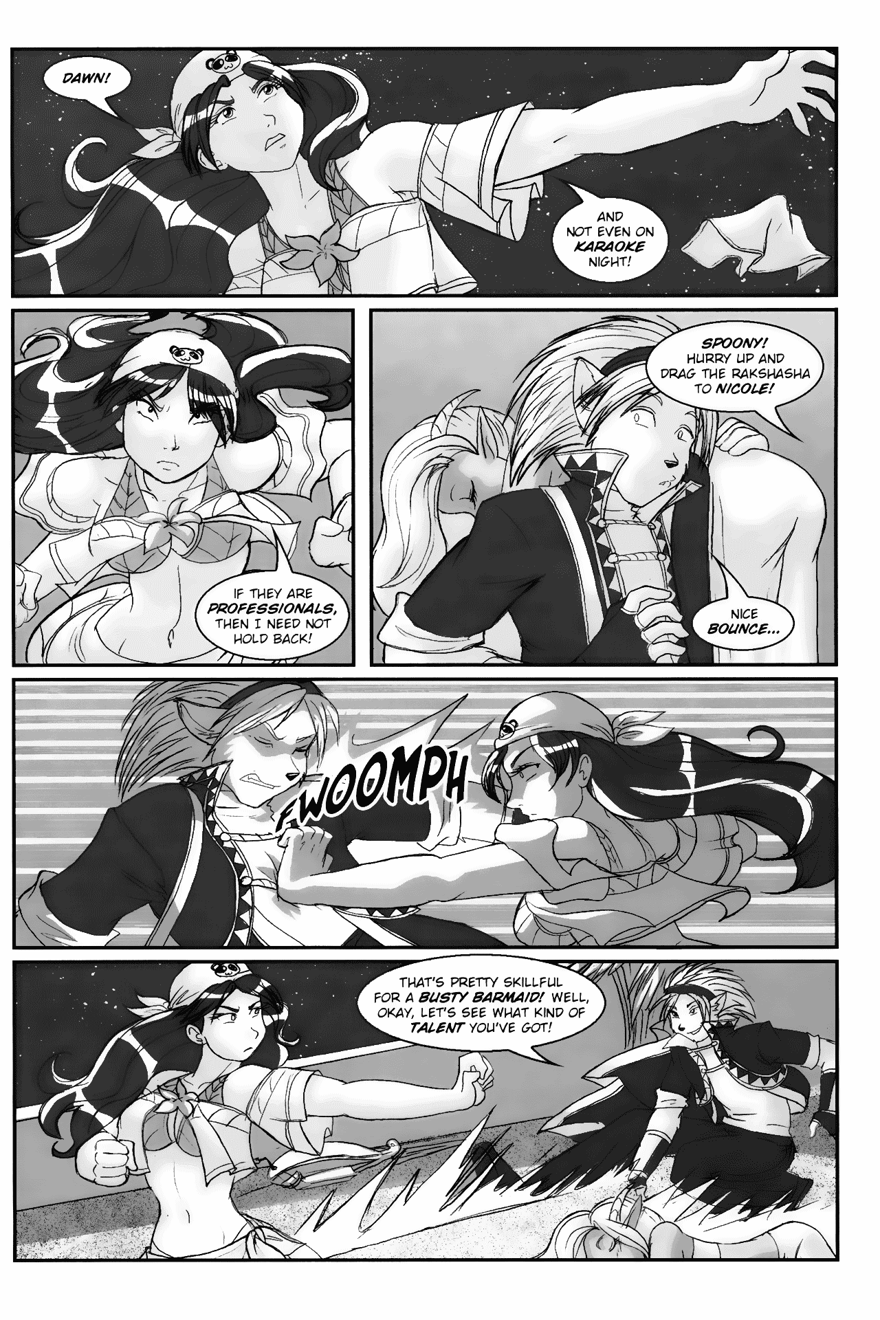 Read online Gold Digger/Ninja High School: Maidens of Twilight comic -  Issue #1 - 20