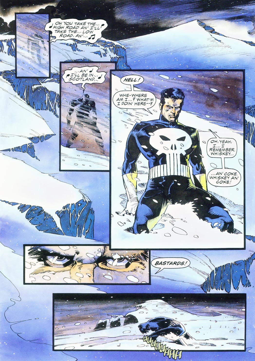Read online The Punisher Blood on the Moors comic -  Issue # TPB - 7
