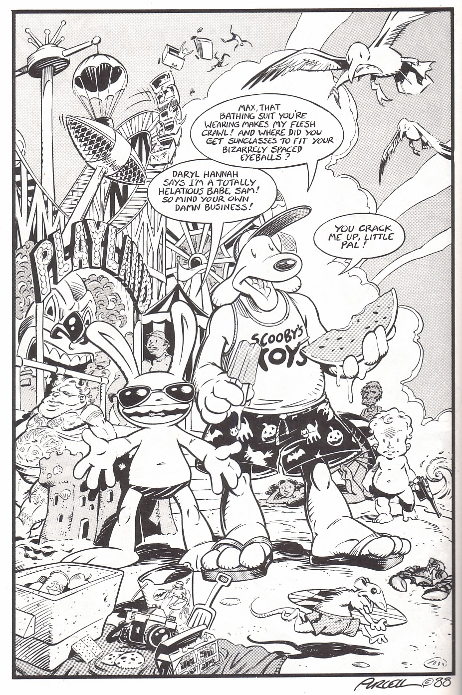 Read online Sam & Max Surfin' The Highway (1995) comic -  Issue # TPB (Part 2) - 36