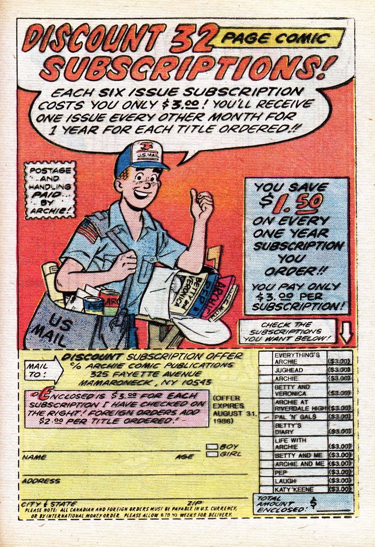 Read online Jughead Jones Comics Digest comic -  Issue #40 - 88