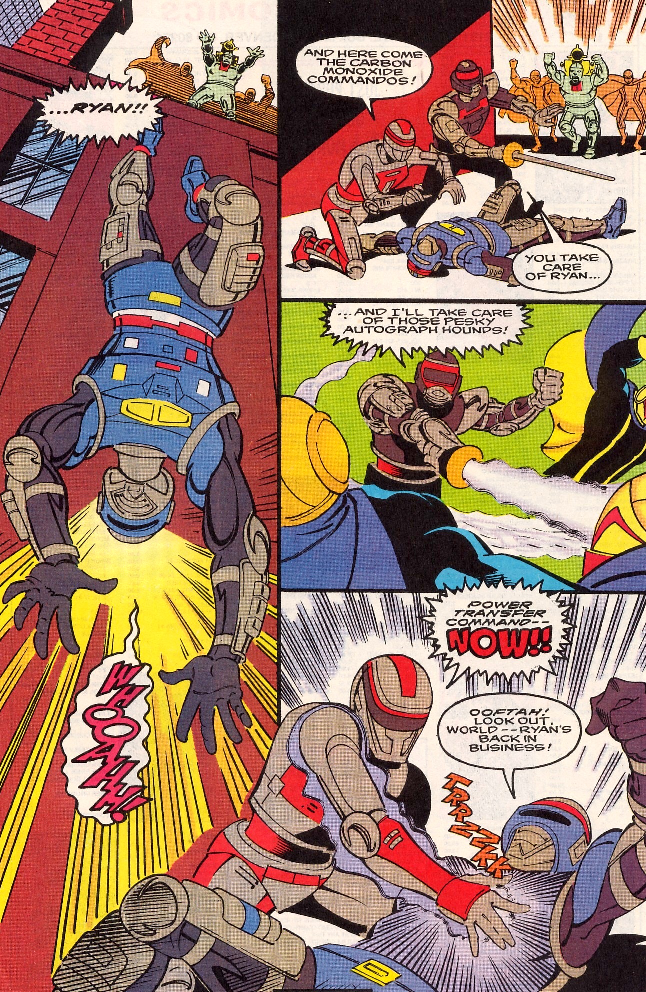 Read online Mighty Morphin Power Rangers: Ninja Rangers/VR Troopers comic -  Issue #5 - 28