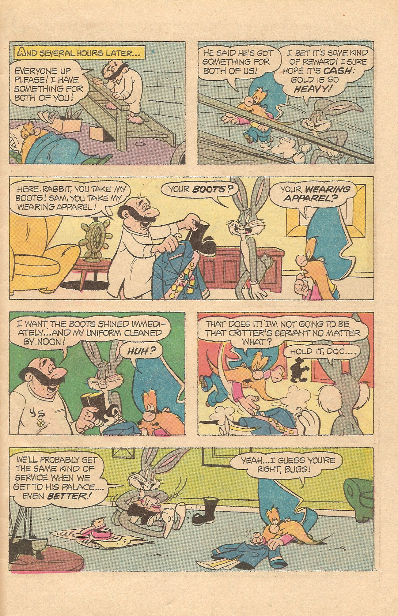 Read online Yosemite Sam and Bugs Bunny comic -  Issue #30 - 31