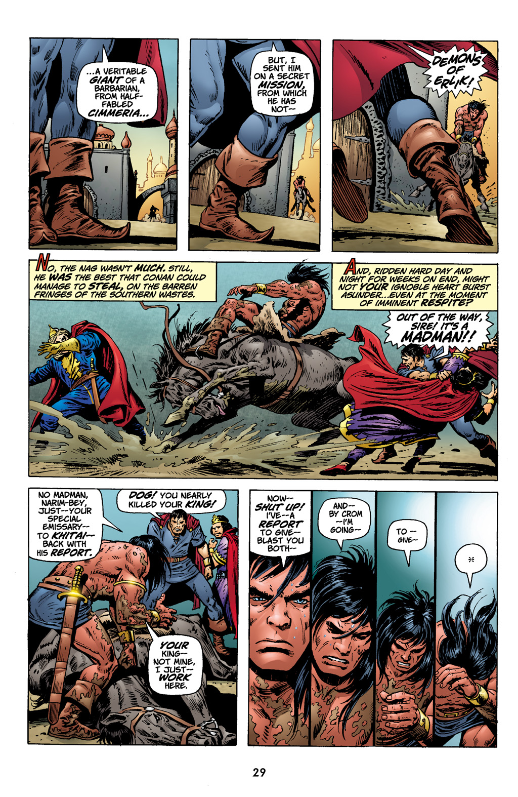 Read online The Chronicles of Conan comic -  Issue # TPB 6 (Part 1) - 29