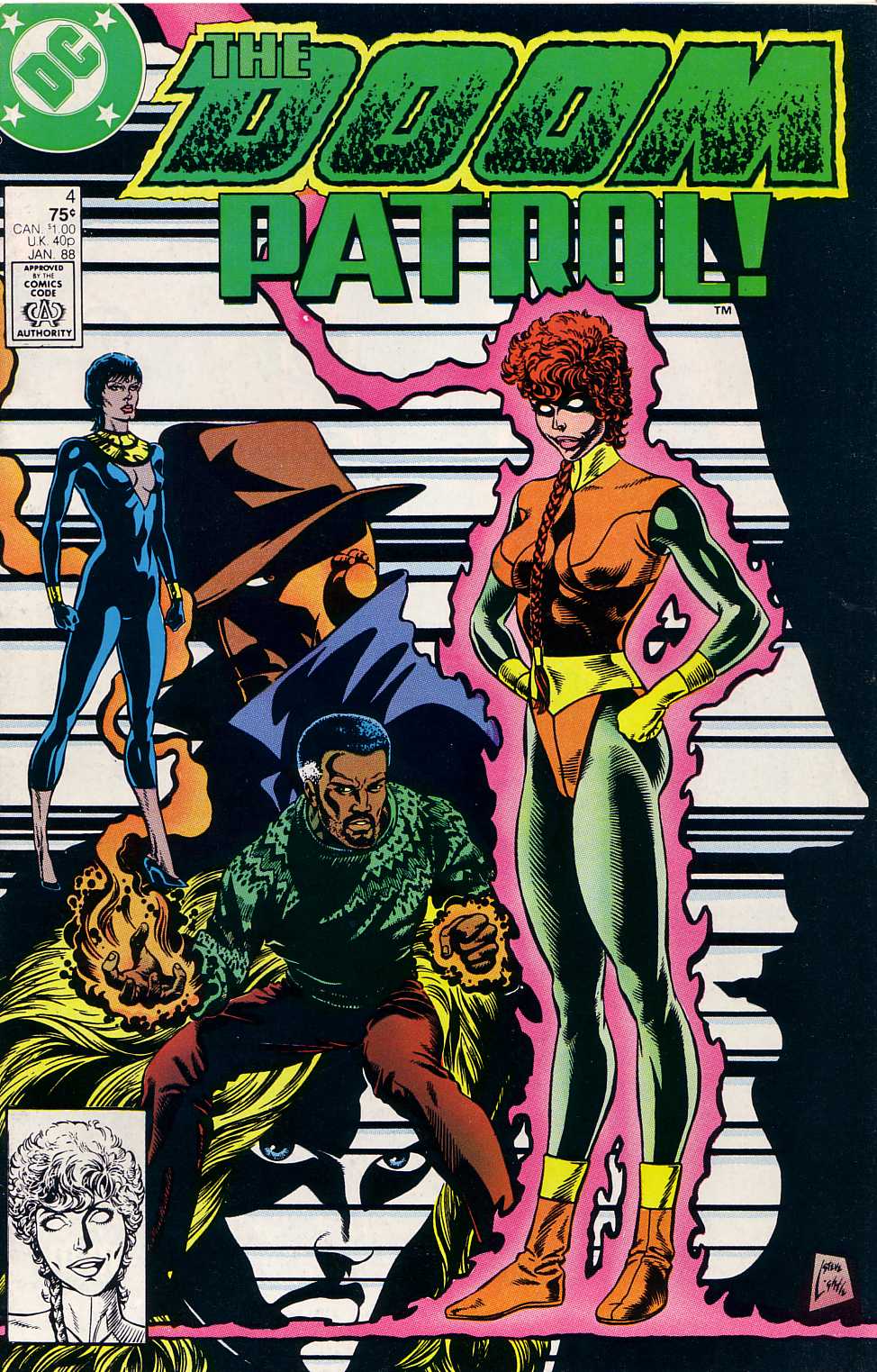 Read online Doom Patrol (1987) comic -  Issue #4 - 1