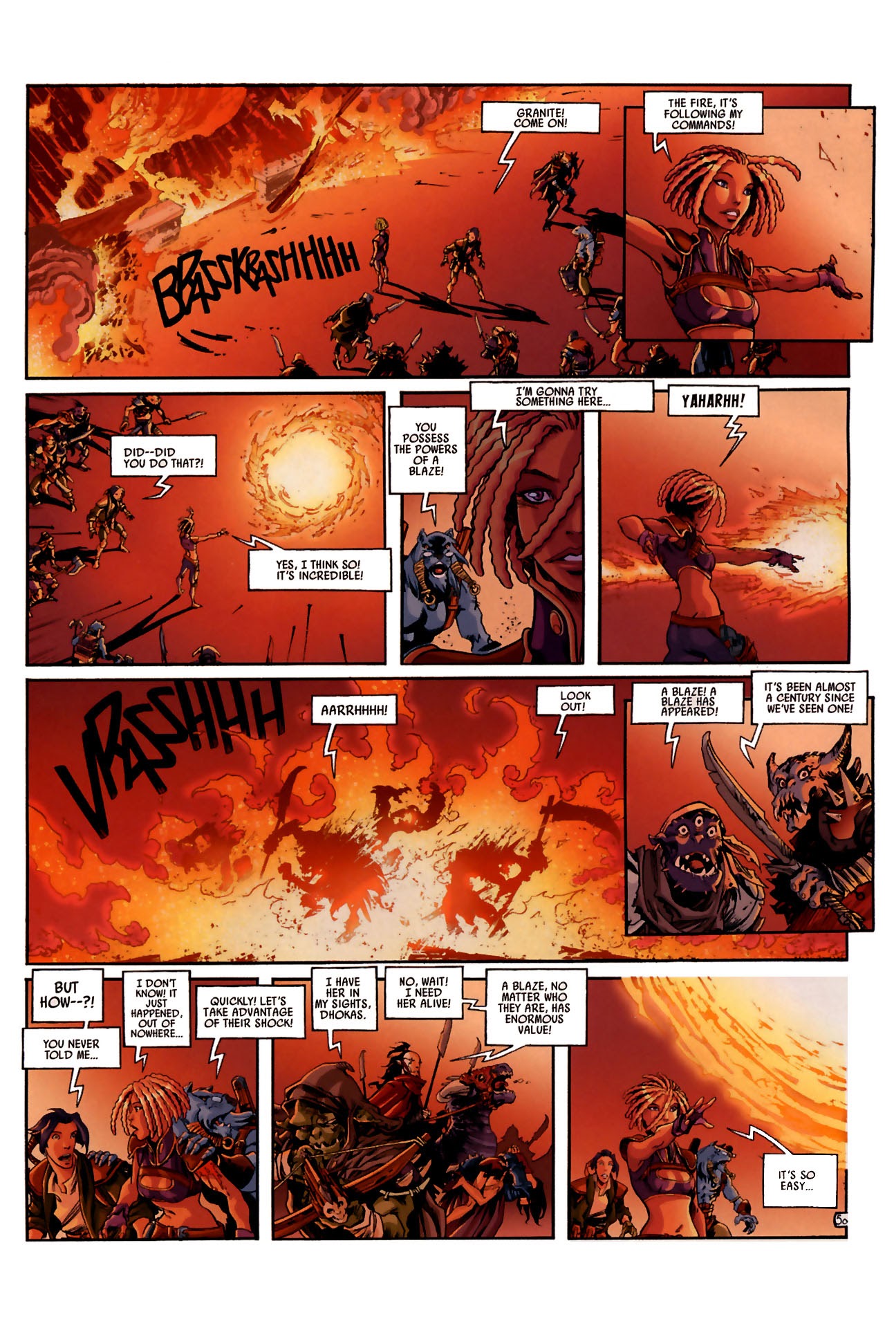 Read online Ythaq: The Forsaken World comic -  Issue #1 - 55