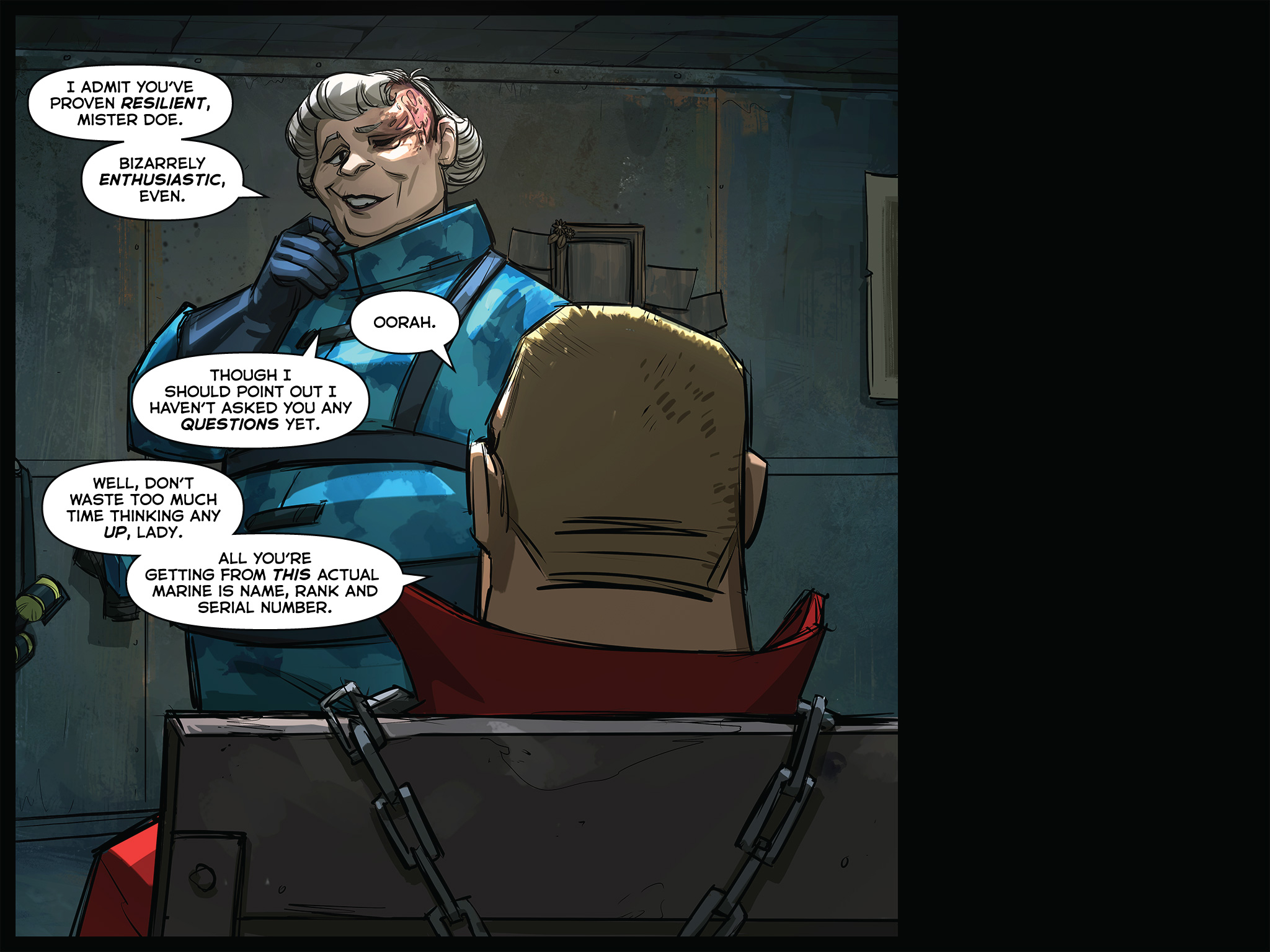 Read online Team Fortress 2 comic -  Issue #5 - 7