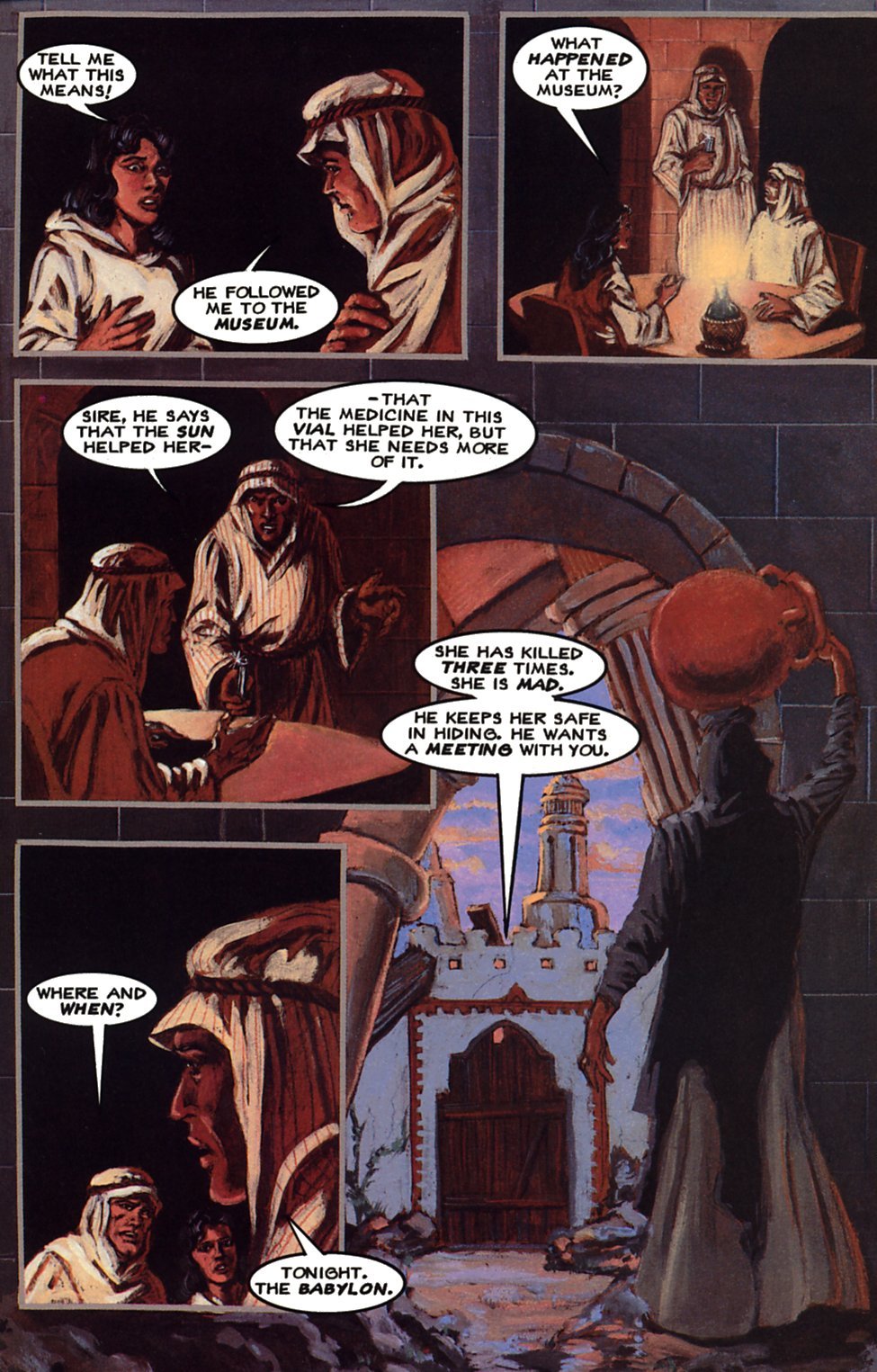 Read online Anne Rice's The Mummy or Ramses the Damned comic -  Issue #7 - 20