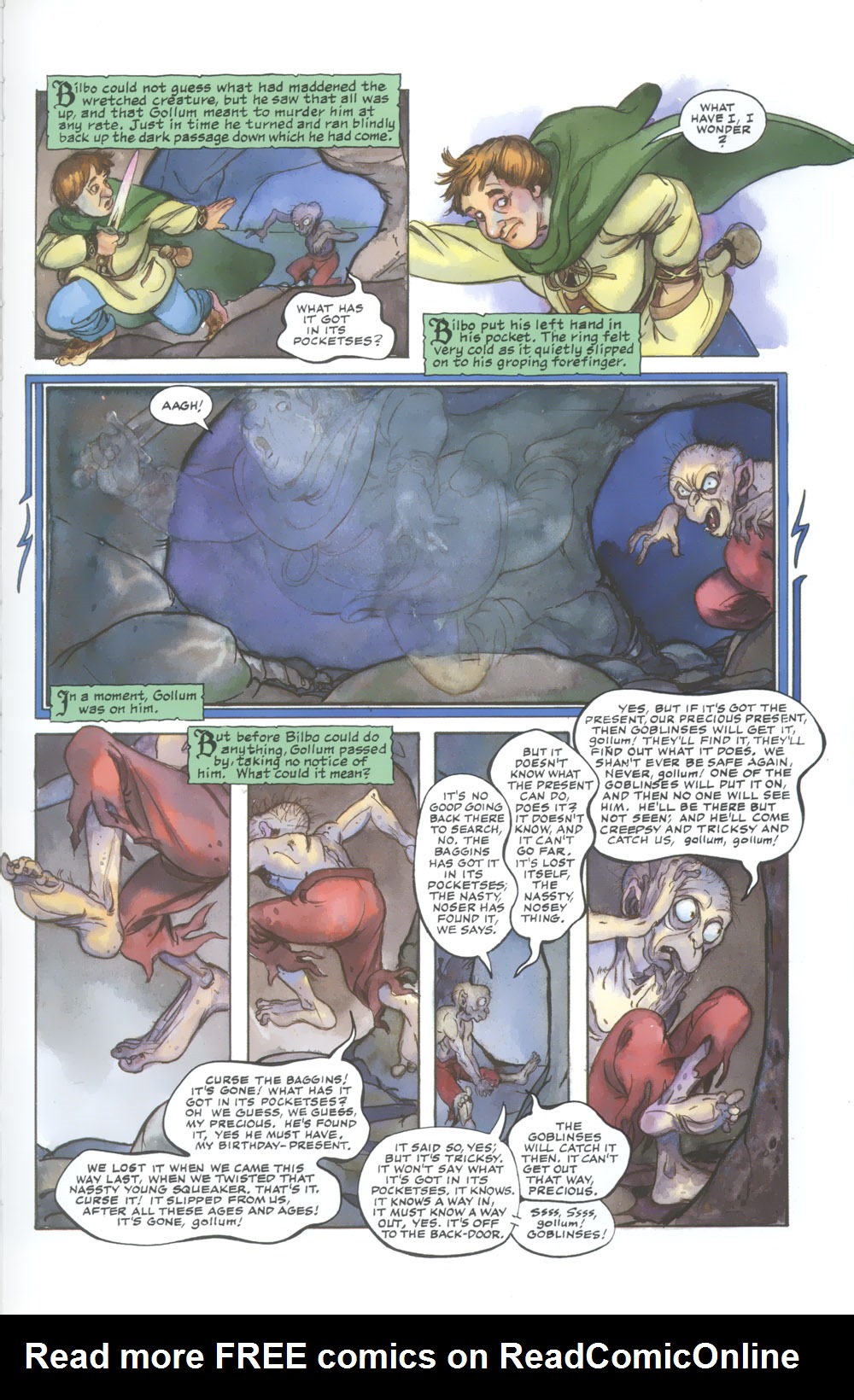 Read online The Hobbit comic -  Issue # TPB - 59