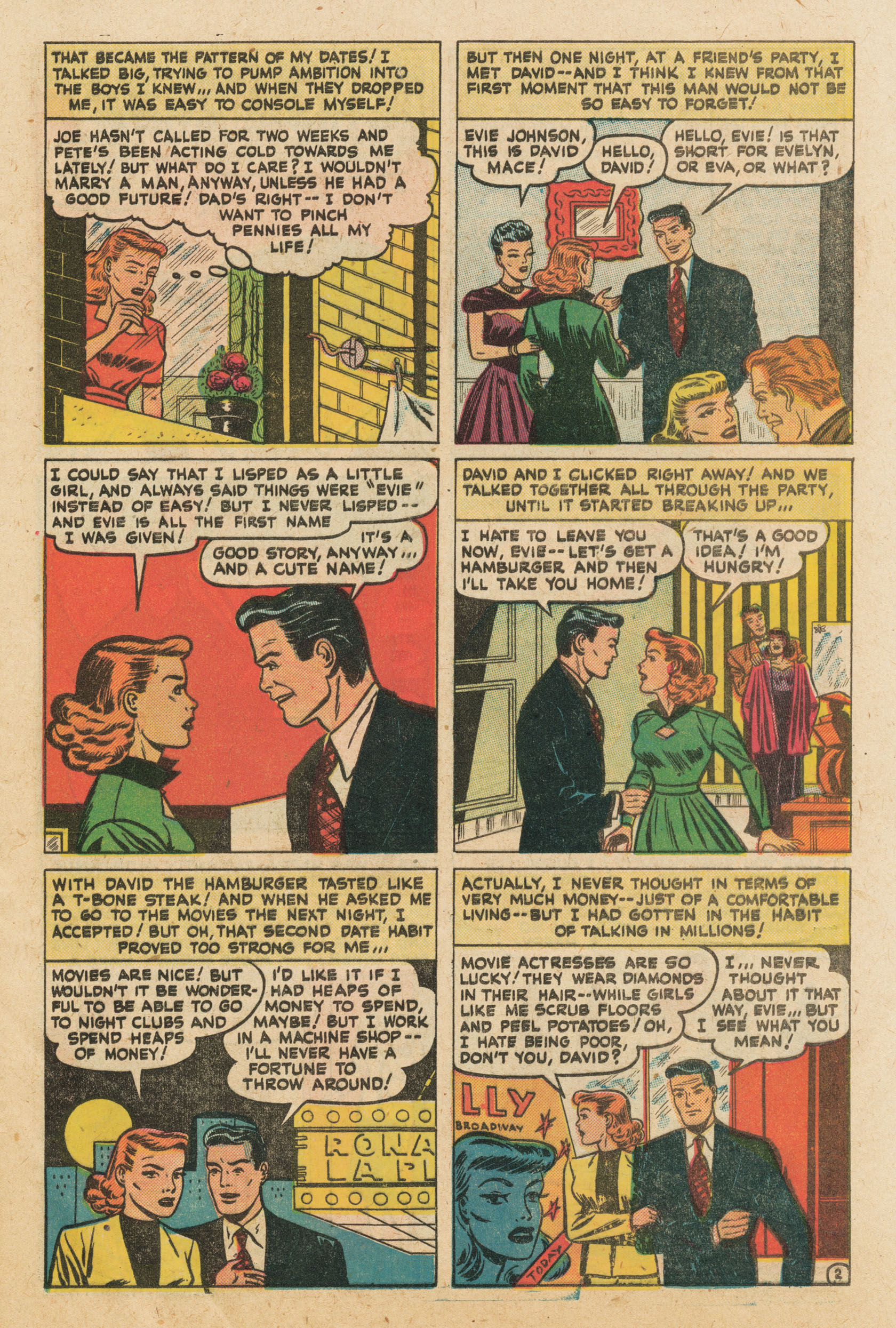 Read online Love Romances comic -  Issue #15 - 13