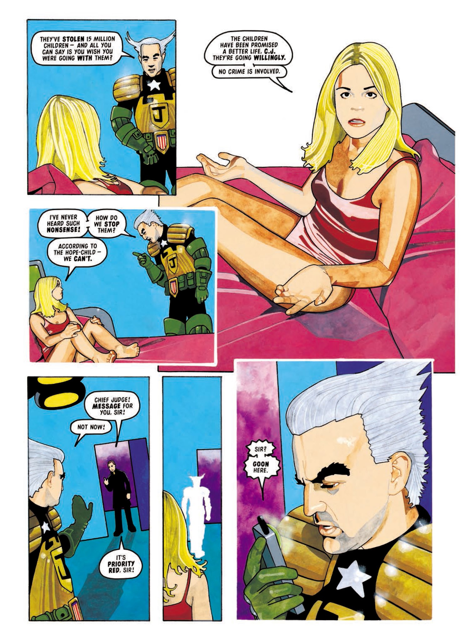 Read online Judge Anderson: The Psi Files comic -  Issue # TPB 3 - 209