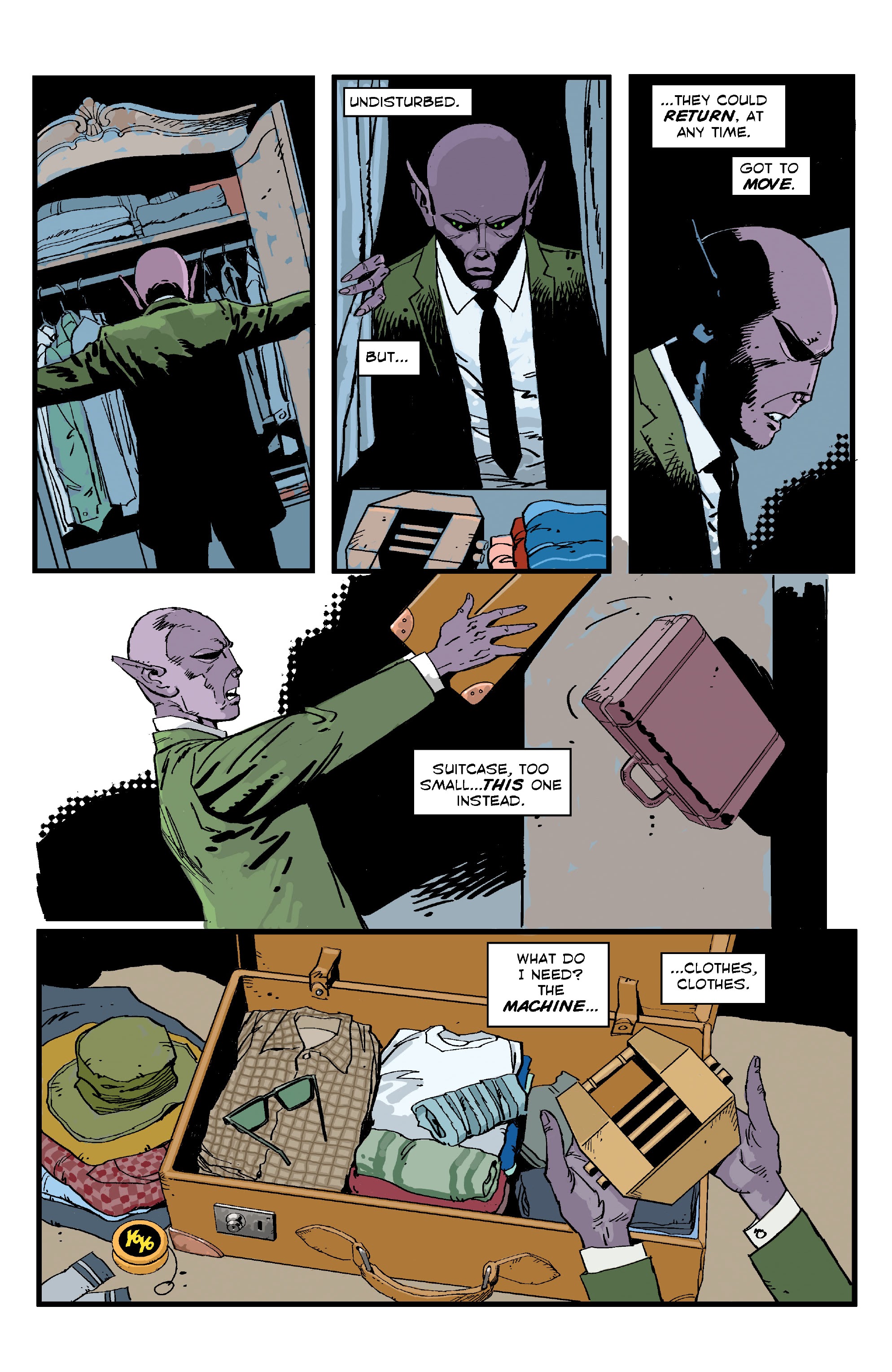 Read online Resident Alien: Your Ride's Here comic -  Issue #4 - 4
