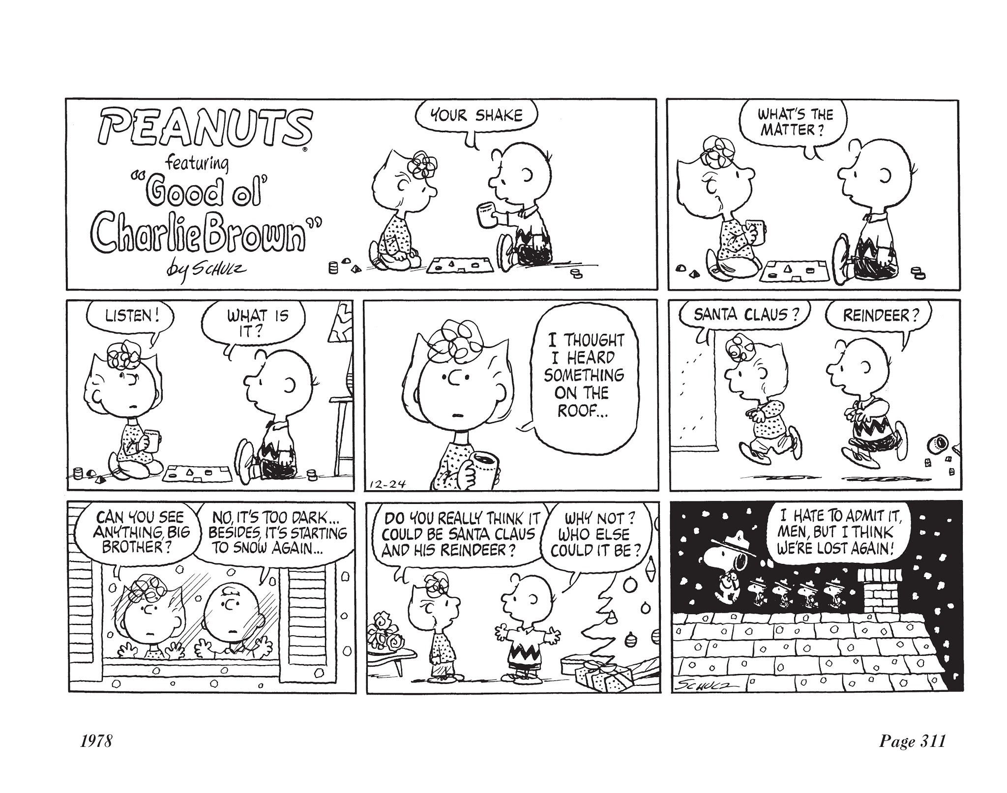 Read online The Complete Peanuts comic -  Issue # TPB 14 - 328