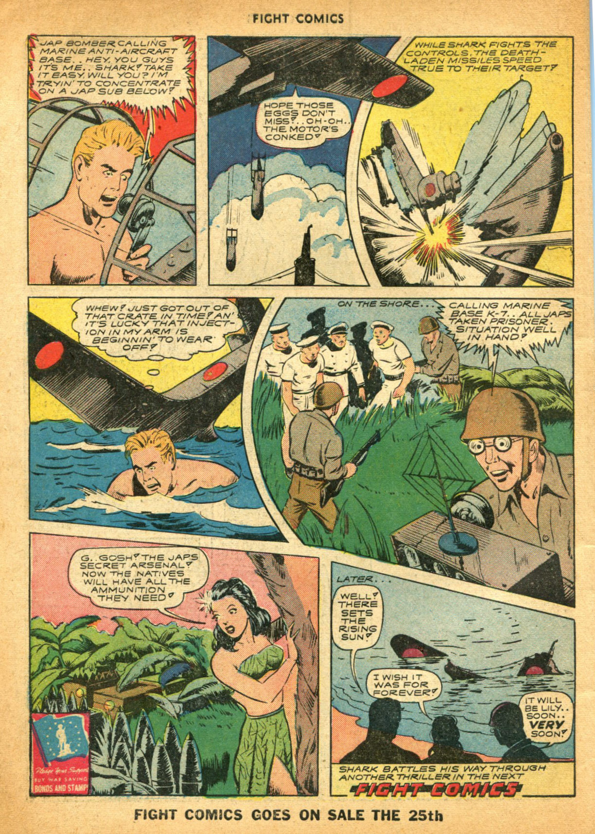 Read online Fight Comics comic -  Issue #28 - 58