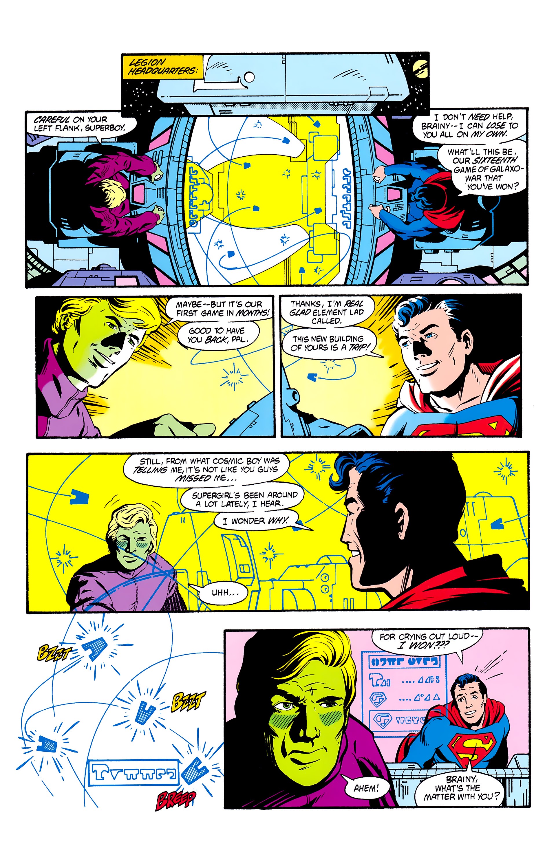 Read online Legion of Super-Heroes (1980) comic -  Issue #312 - 16