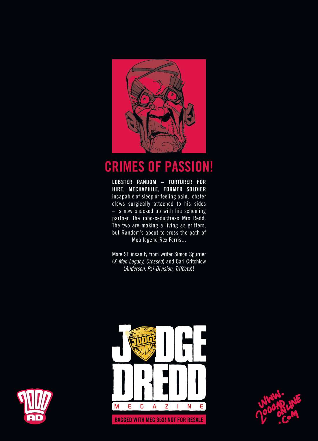 Read online Judge Dredd Megazine (Vol. 5) comic -  Issue #353 - 125