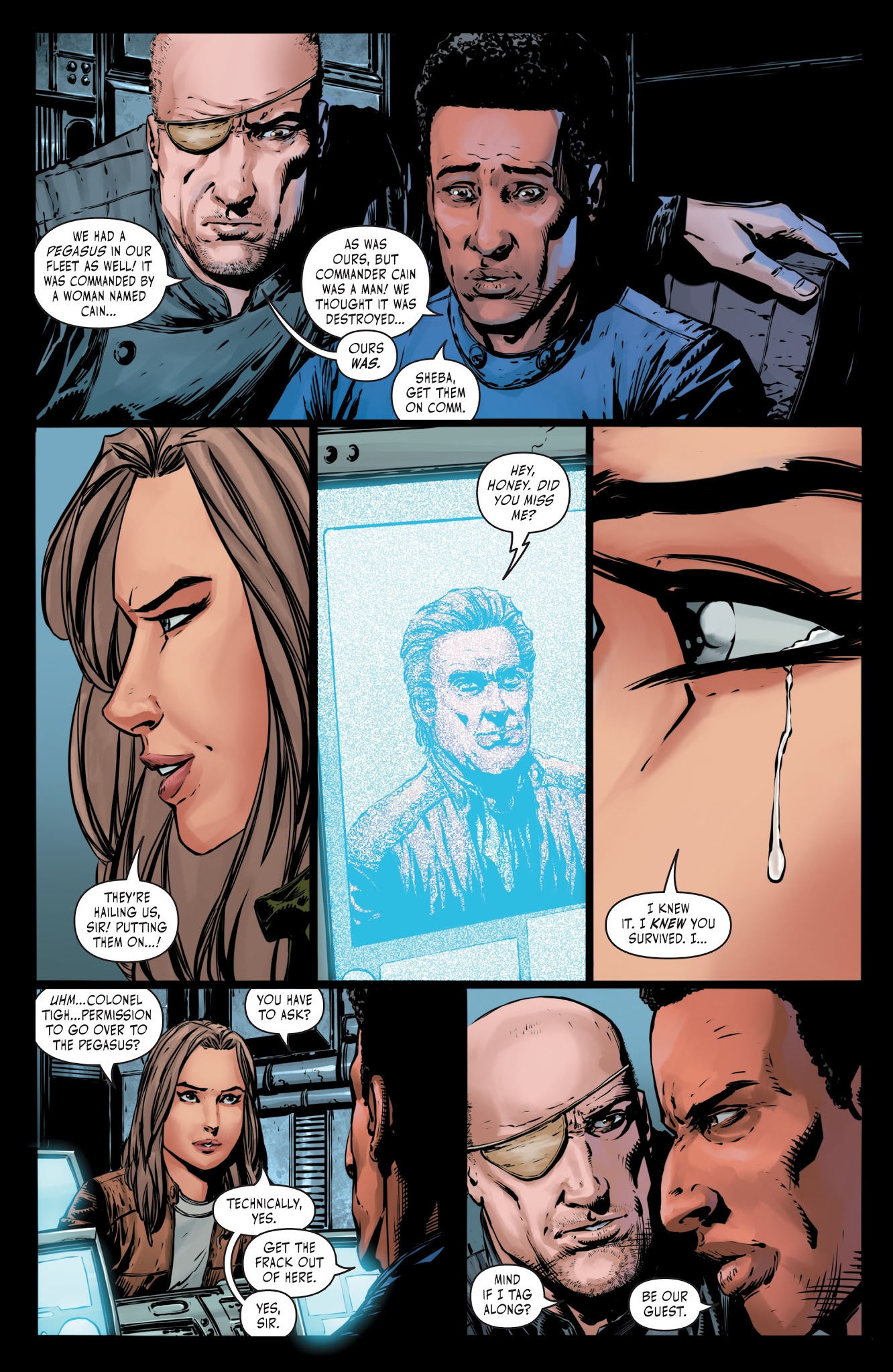 Read online Battlestar Galactica BSG vs. BSG comic -  Issue #3 - 9