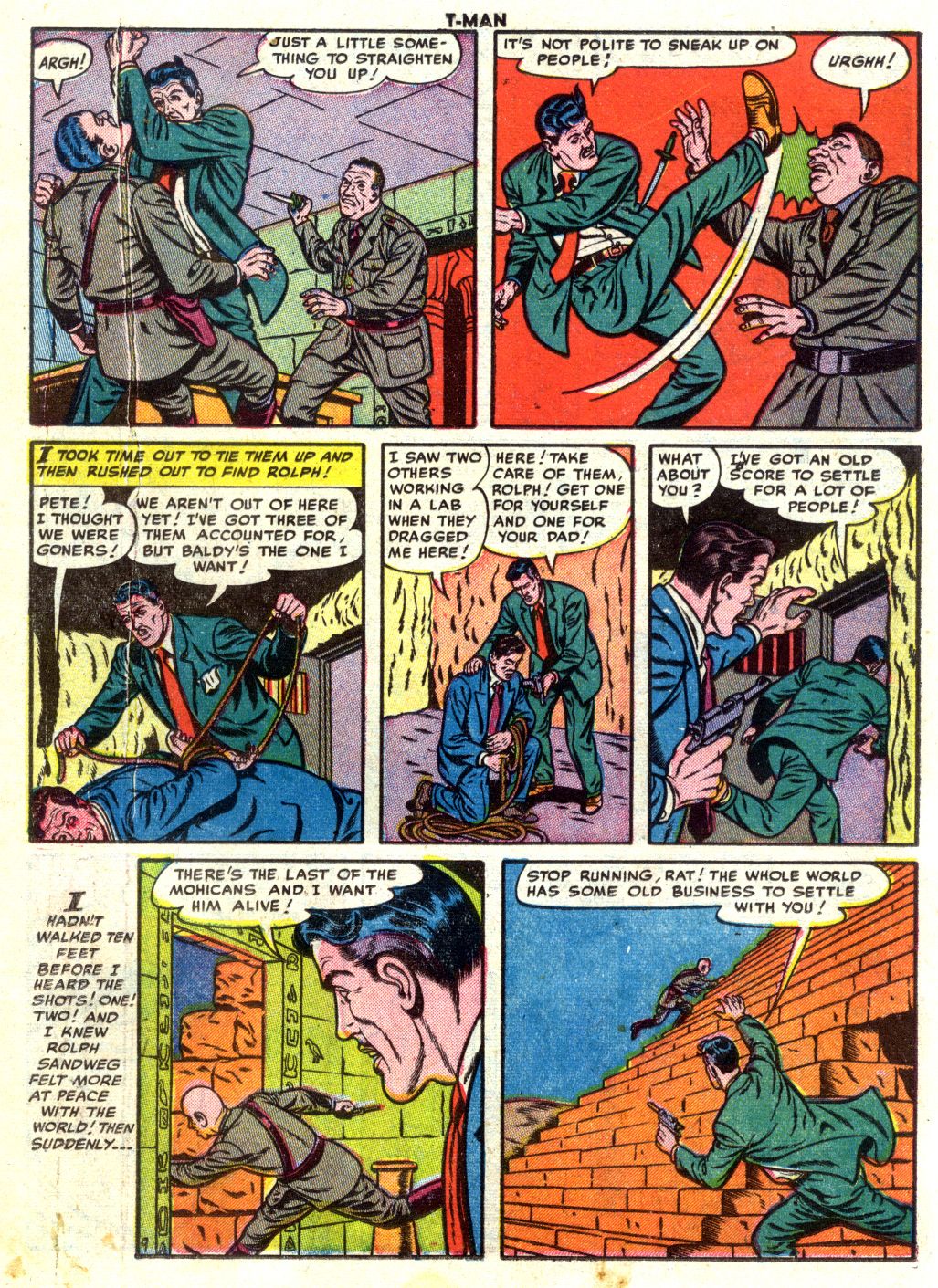 Read online T-Man: World Wide Trouble Shooter comic -  Issue #6 - 11