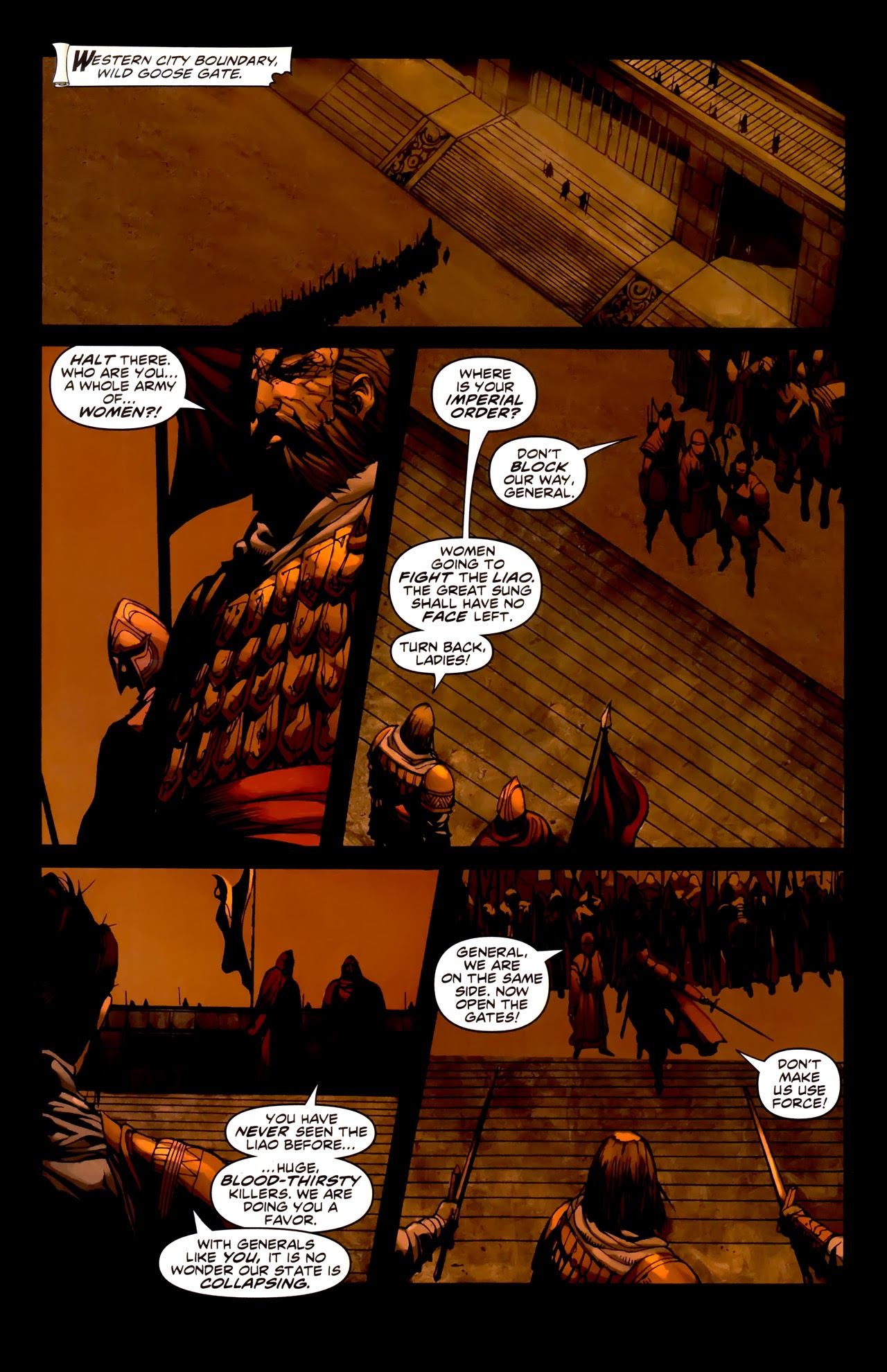 Read online Widow Warriors comic -  Issue #1 - 19
