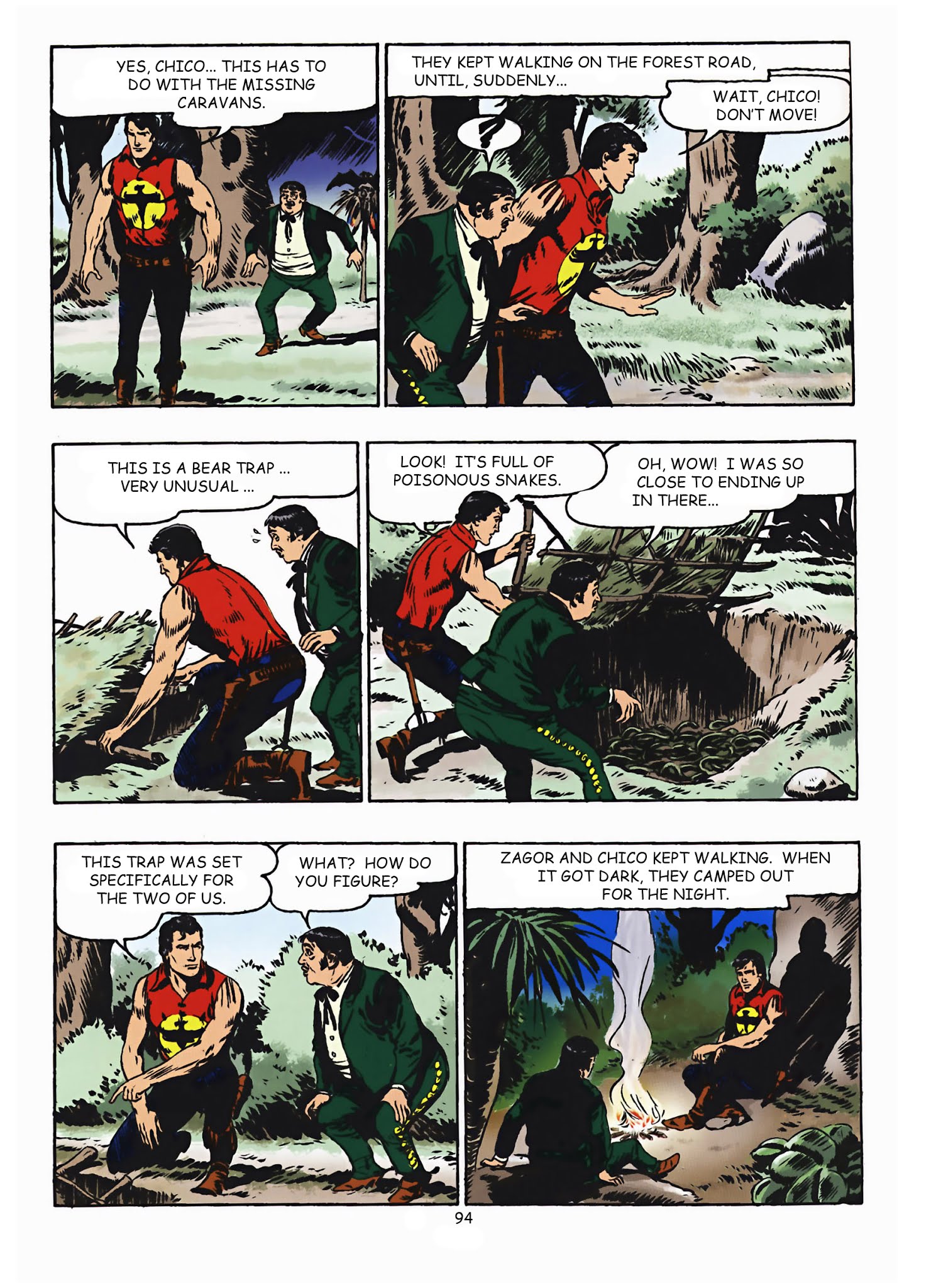 Read online Zenith gigante - Zagor gigante comic -  Issue #2 - 95